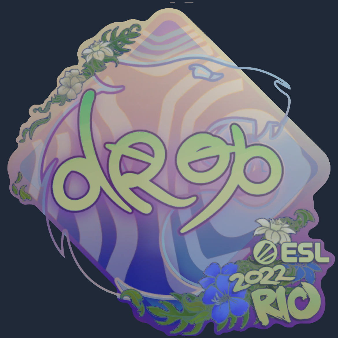Sticker | drop (Holo) | Rio 2022 Screenshot