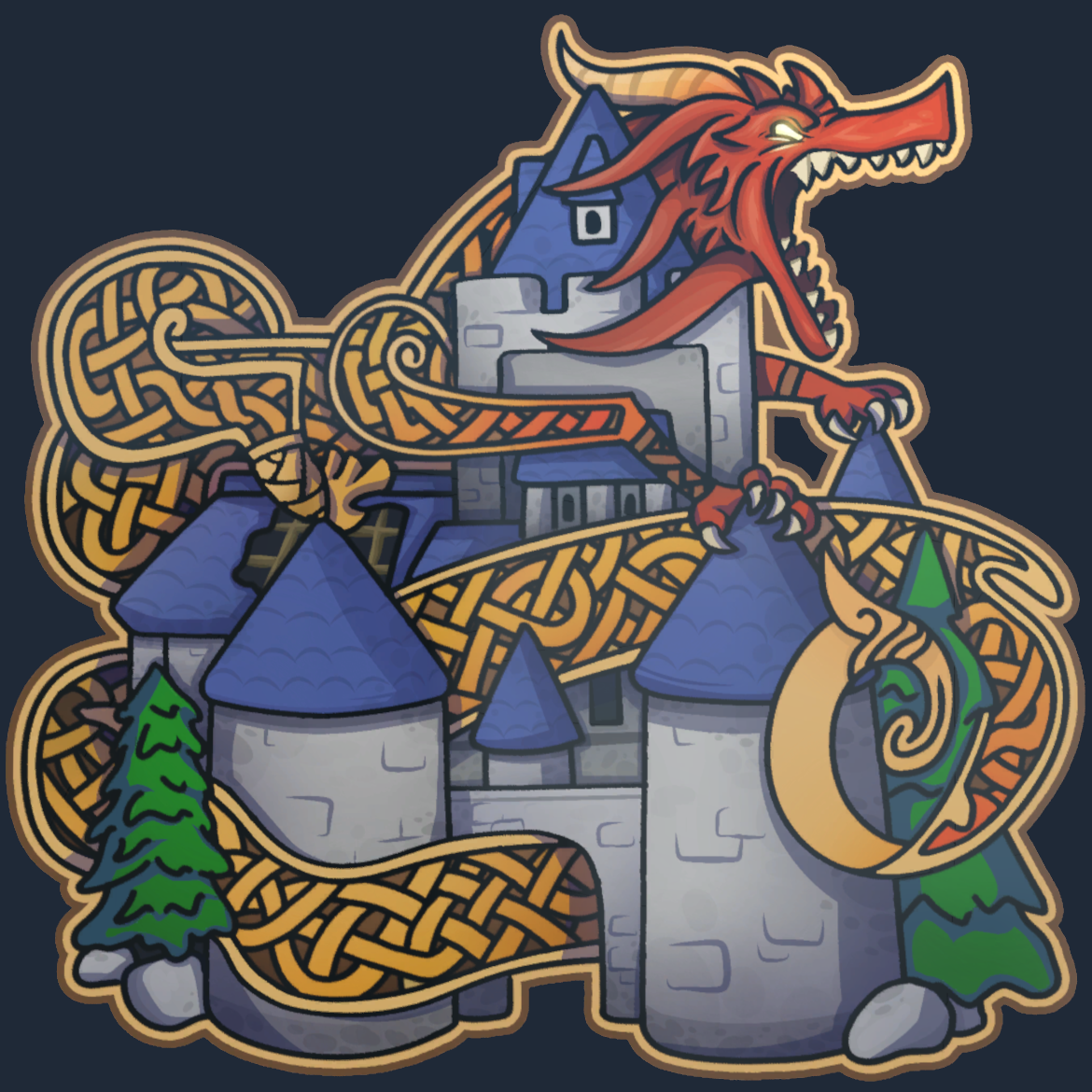 Sticker | Dragon's Keep Screenshot