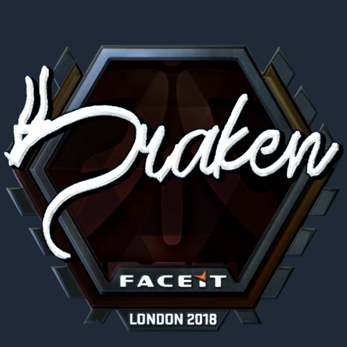 Sticker | draken (Foil) | London 2018 Screenshot
