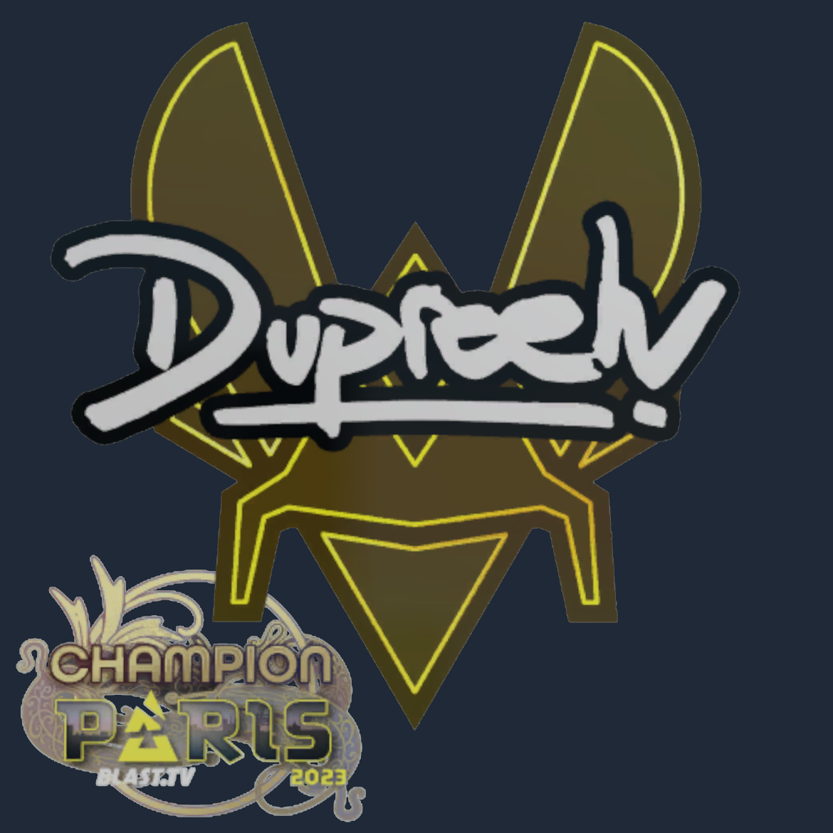Sticker | dupreeh (Champion) | Paris 2023 Screenshot