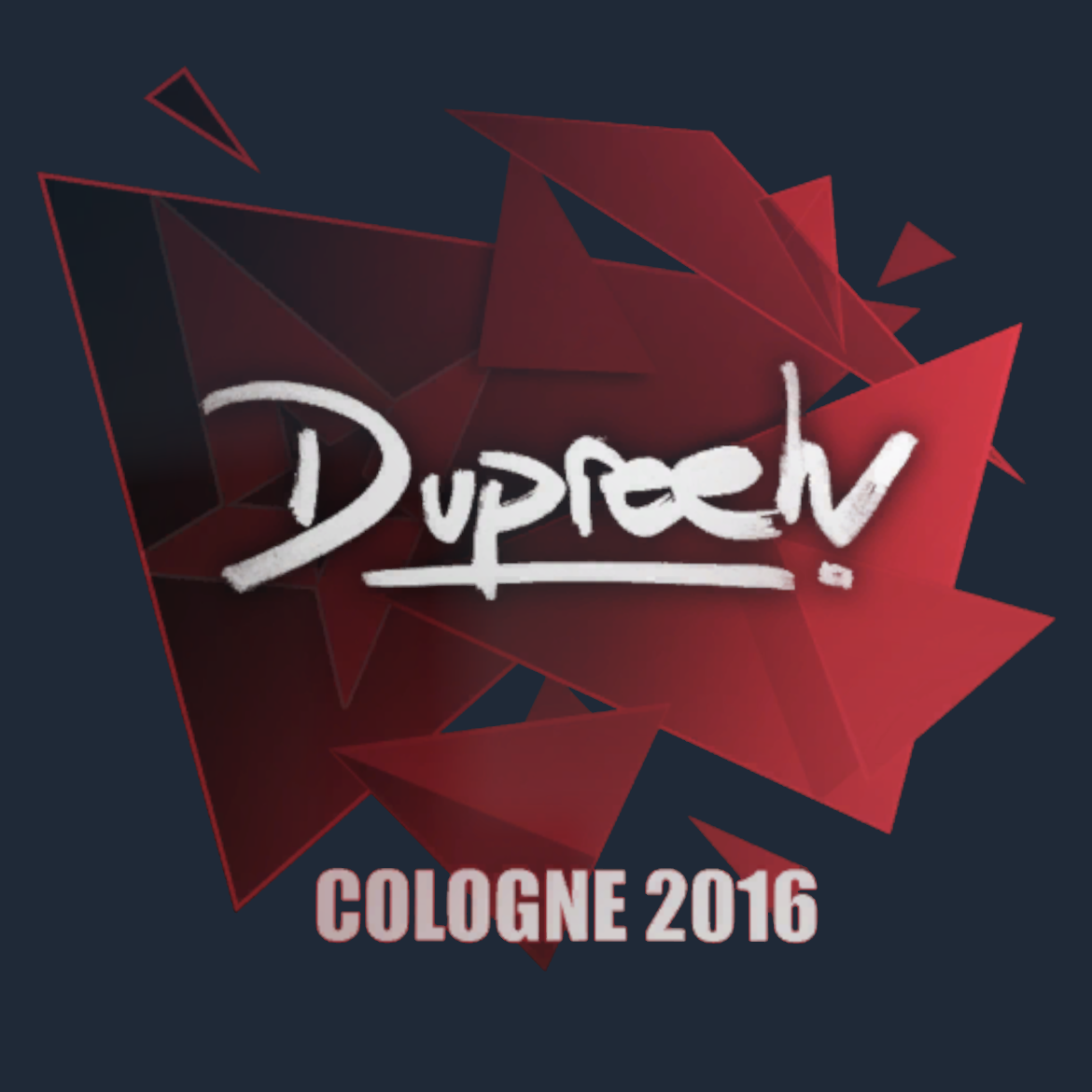Sticker | dupreeh | Cologne 2016 Screenshot