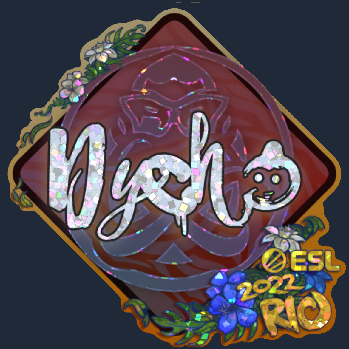 Sticker | Dycha (Glitter) | Rio 2022 Screenshot