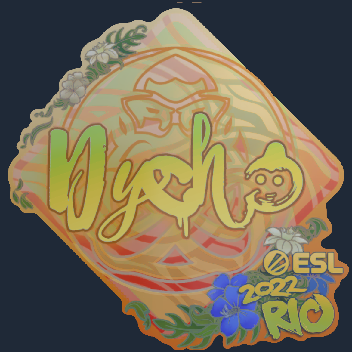 Sticker | Dycha (Holo) | Rio 2022 Screenshot