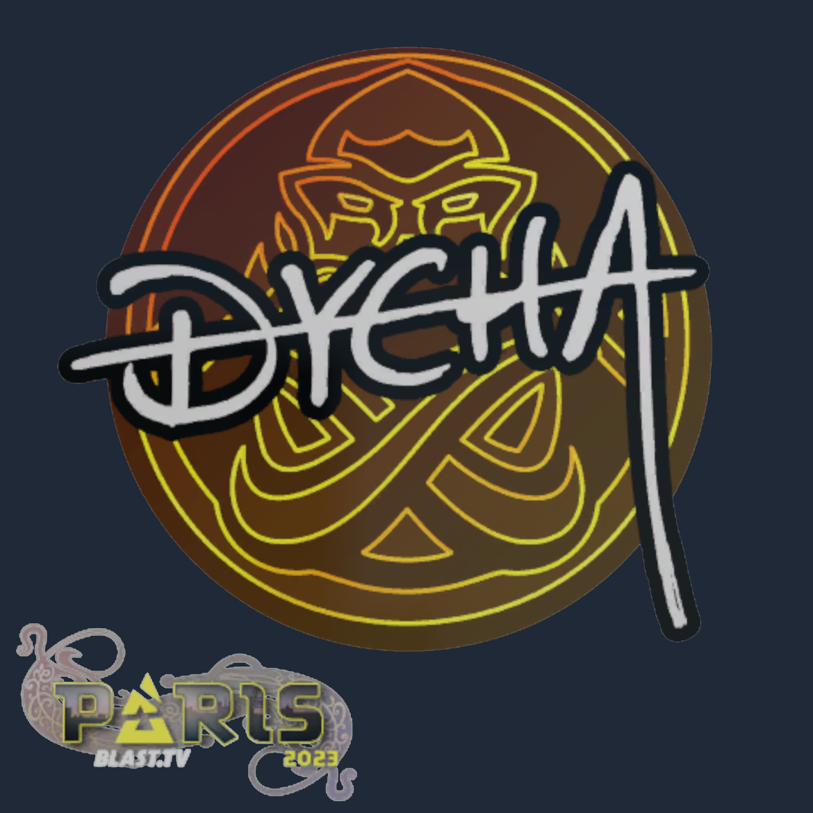 Sticker | Dycha | Paris 2023 Screenshot