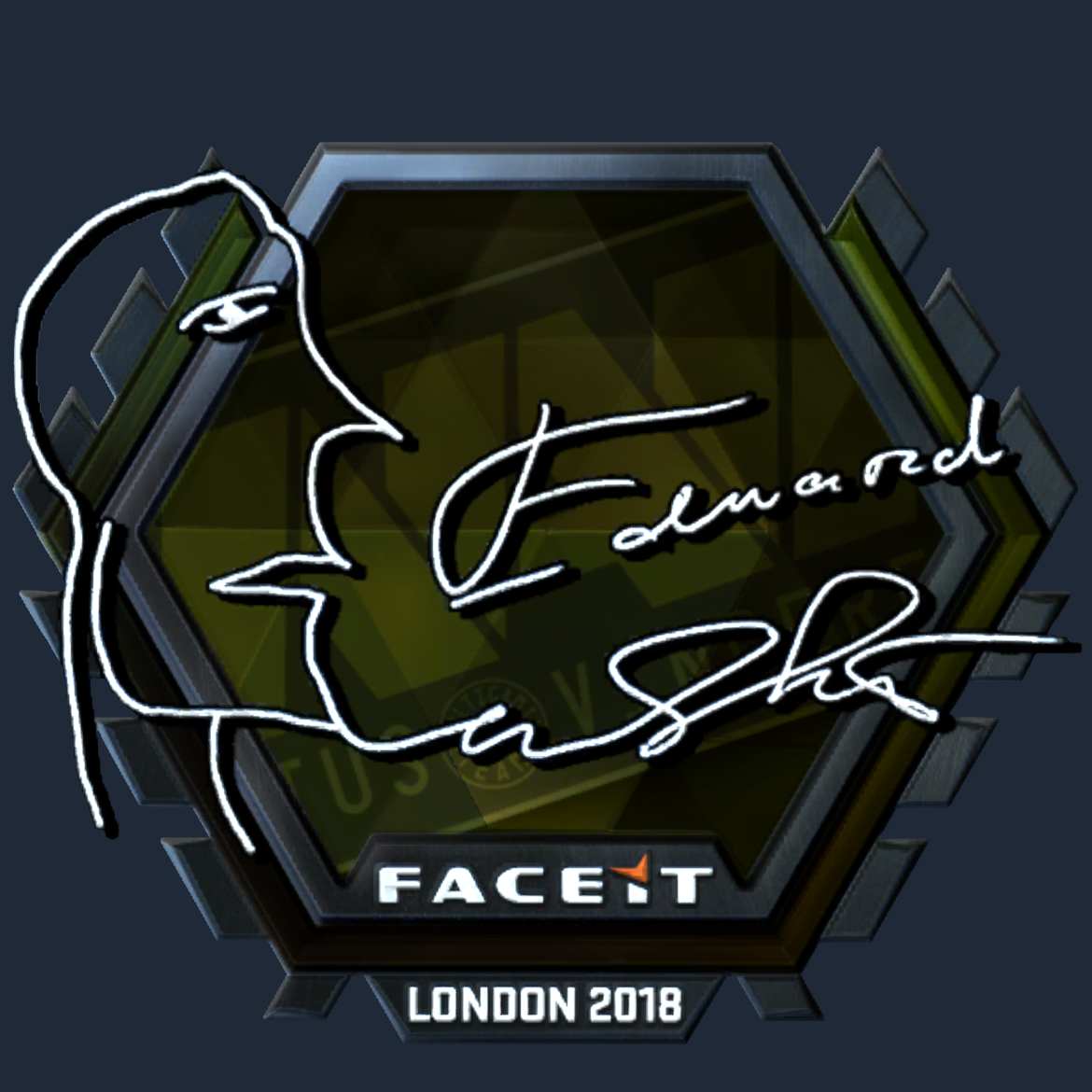 Sticker | Edward (Foil) | London 2018 Screenshot