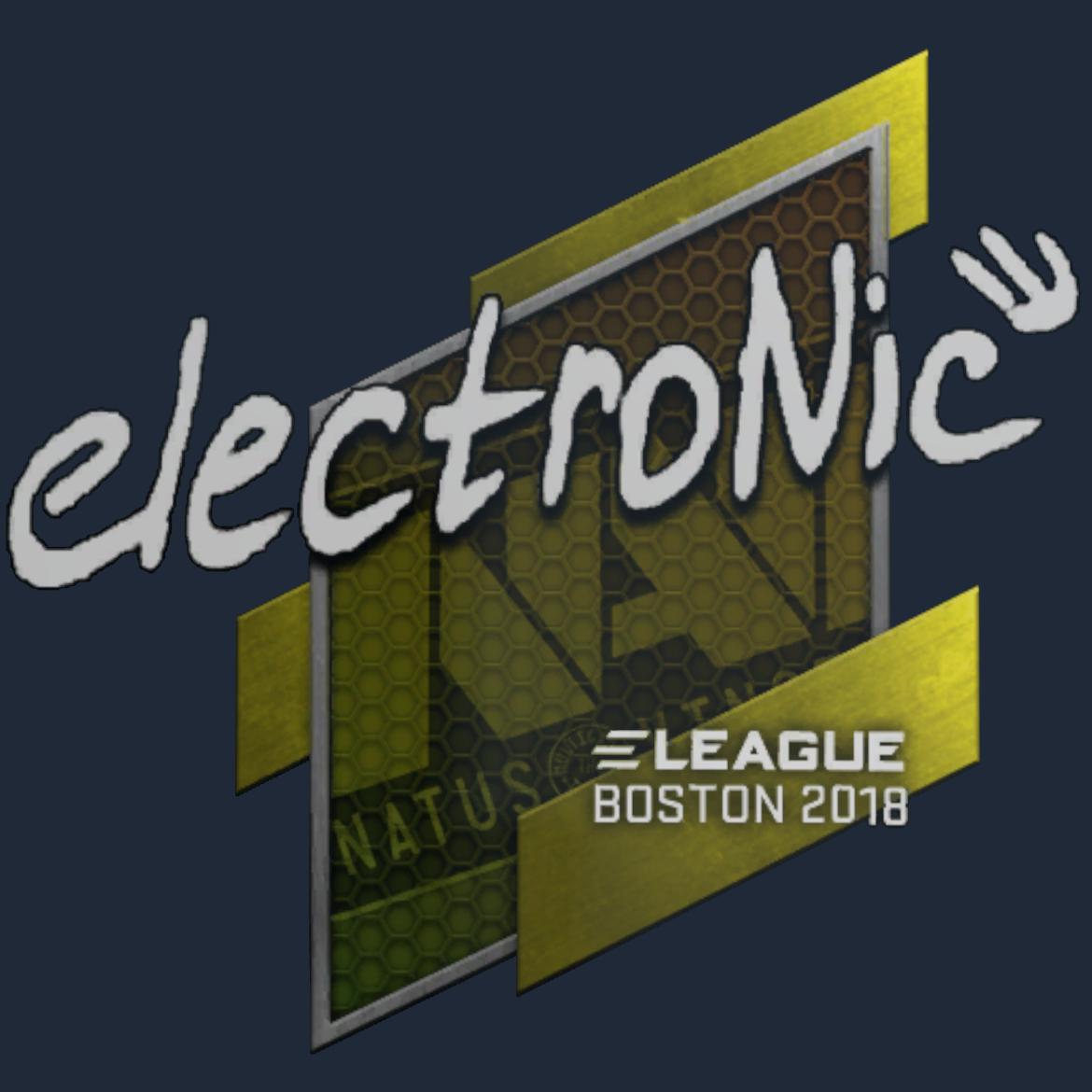 Sticker | electronic | Boston 2018 Screenshot