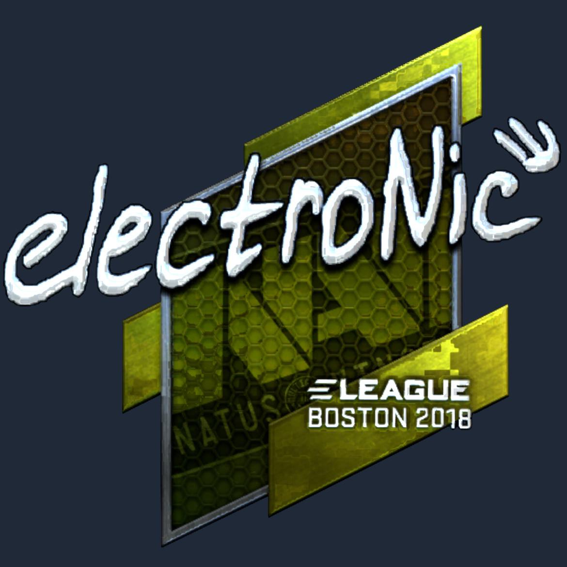 Sticker | electronic (Foil) | Boston 2018 Screenshot