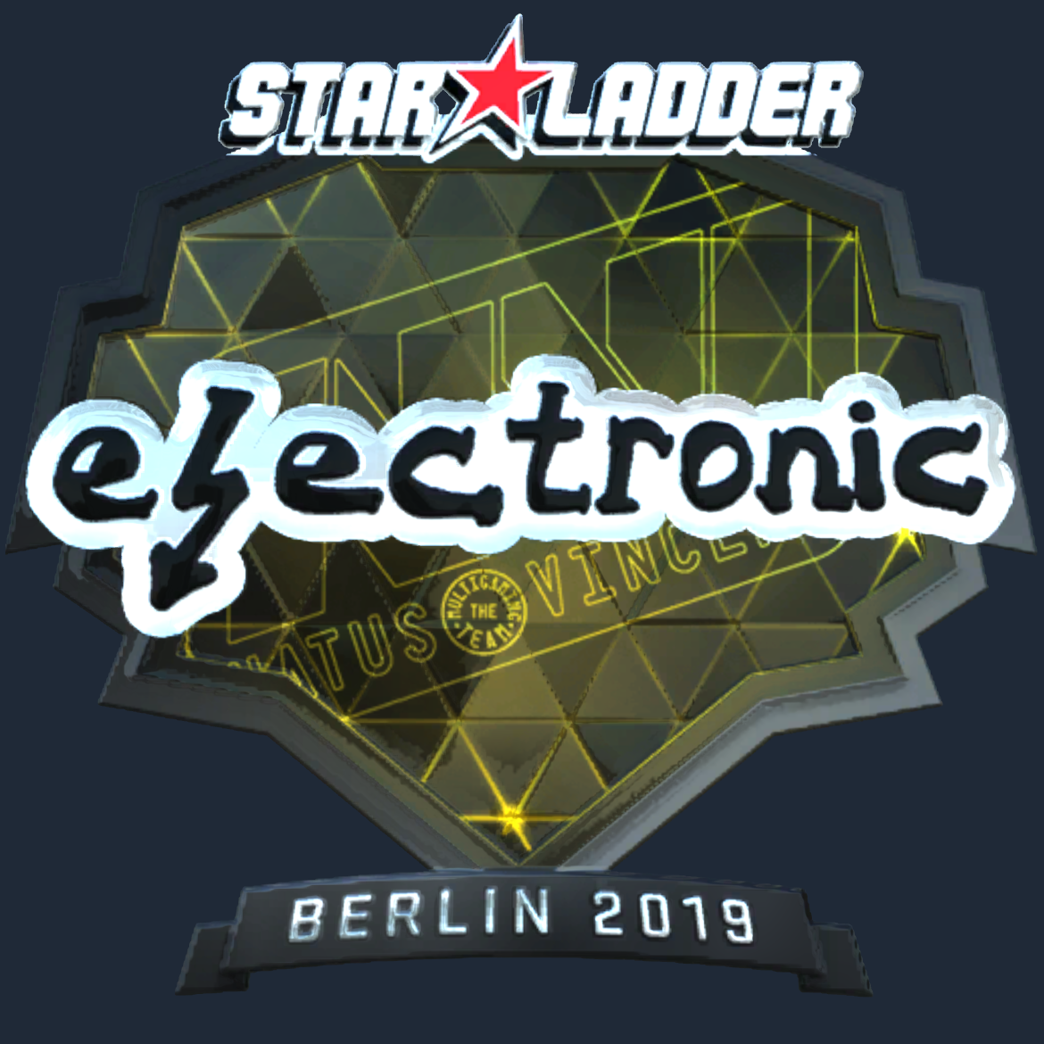 Sticker | electronic (Foil) | Berlin 2019 Screenshot