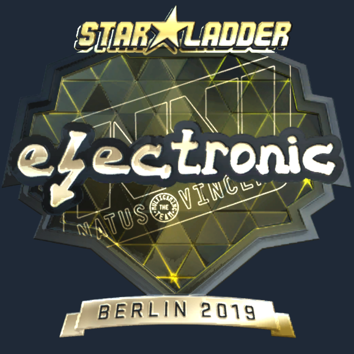 Sticker | electronic (Gold) | Berlin 2019 Screenshot