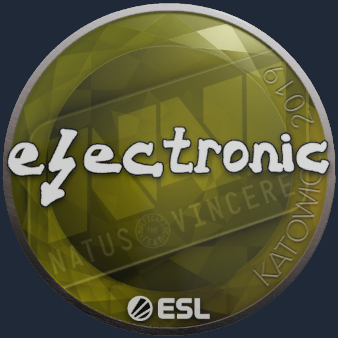 Sticker | electronic | Katowice 2019 Screenshot