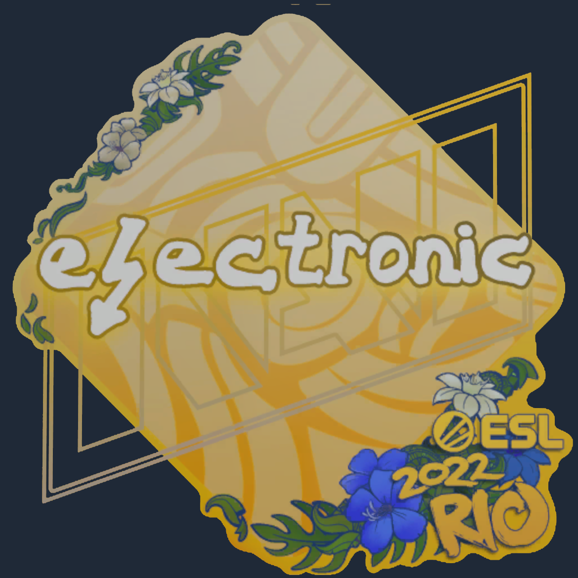 Sticker | electronic | Rio 2022 Screenshot