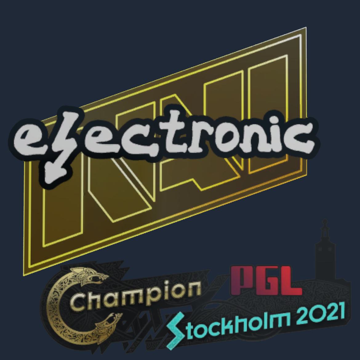 Sticker | electroNic | Stockholm 2021 Screenshot