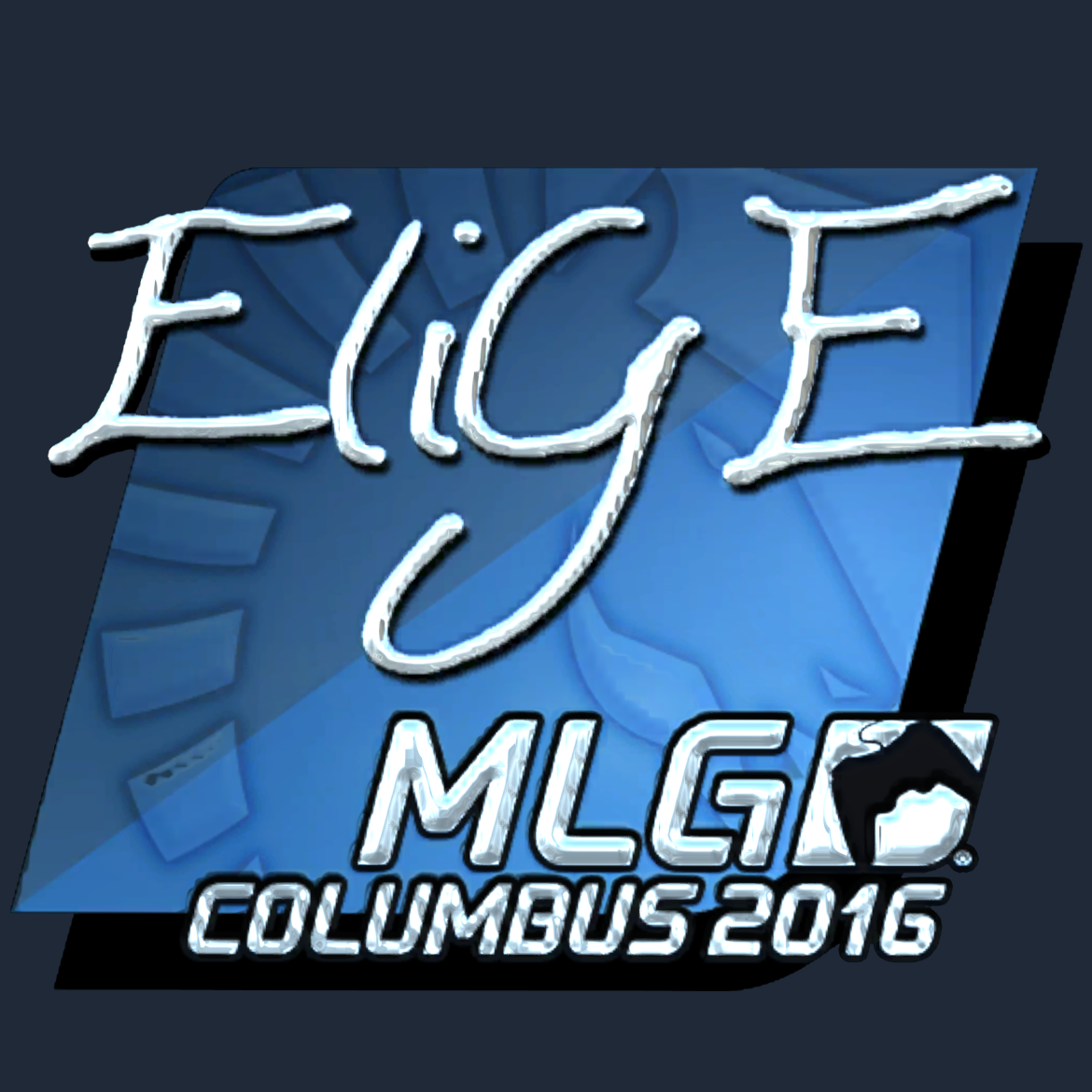 Sticker | EliGE (Foil) | MLG Columbus 2016 Screenshot