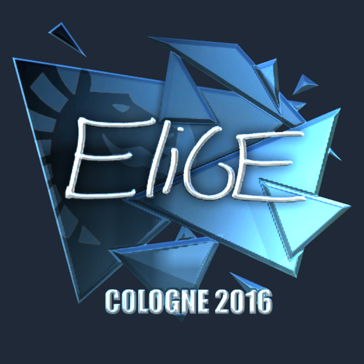 Sticker | EliGE (Foil) | Cologne 2016 Screenshot