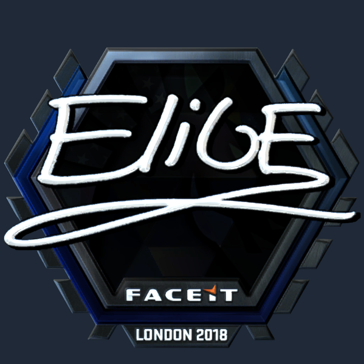 Sticker | EliGE (Foil) | London 2018 Screenshot