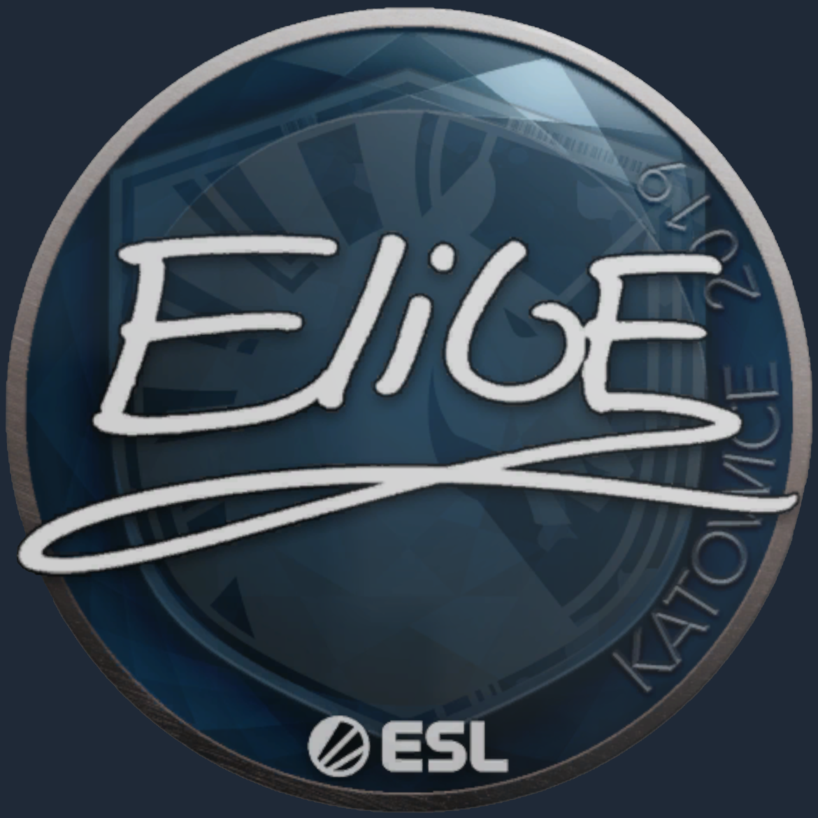 Sticker | EliGE | Katowice 2019 Screenshot