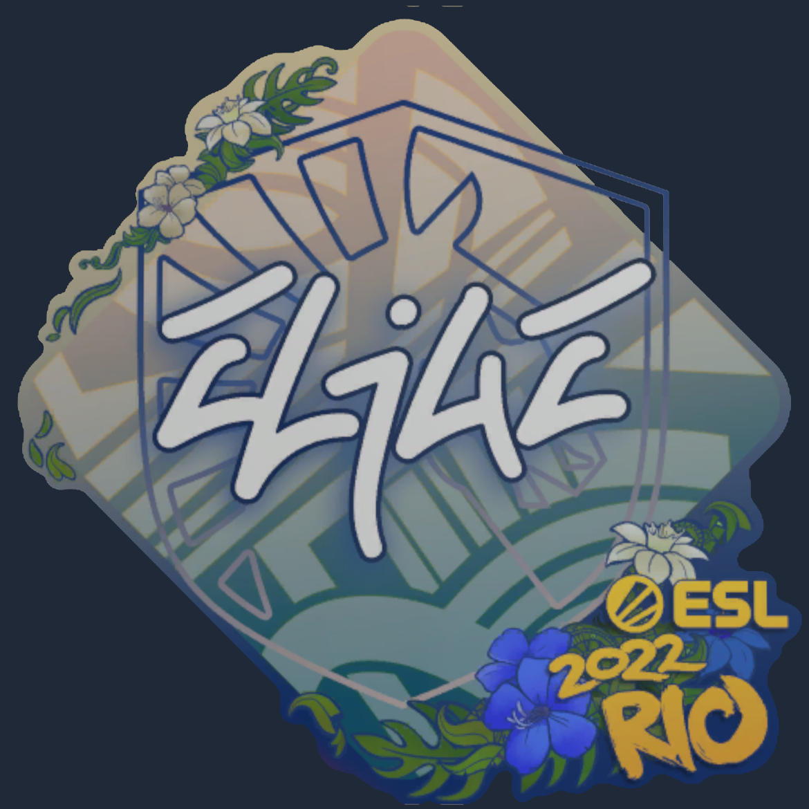 Sticker | EliGE | Rio 2022 Screenshot