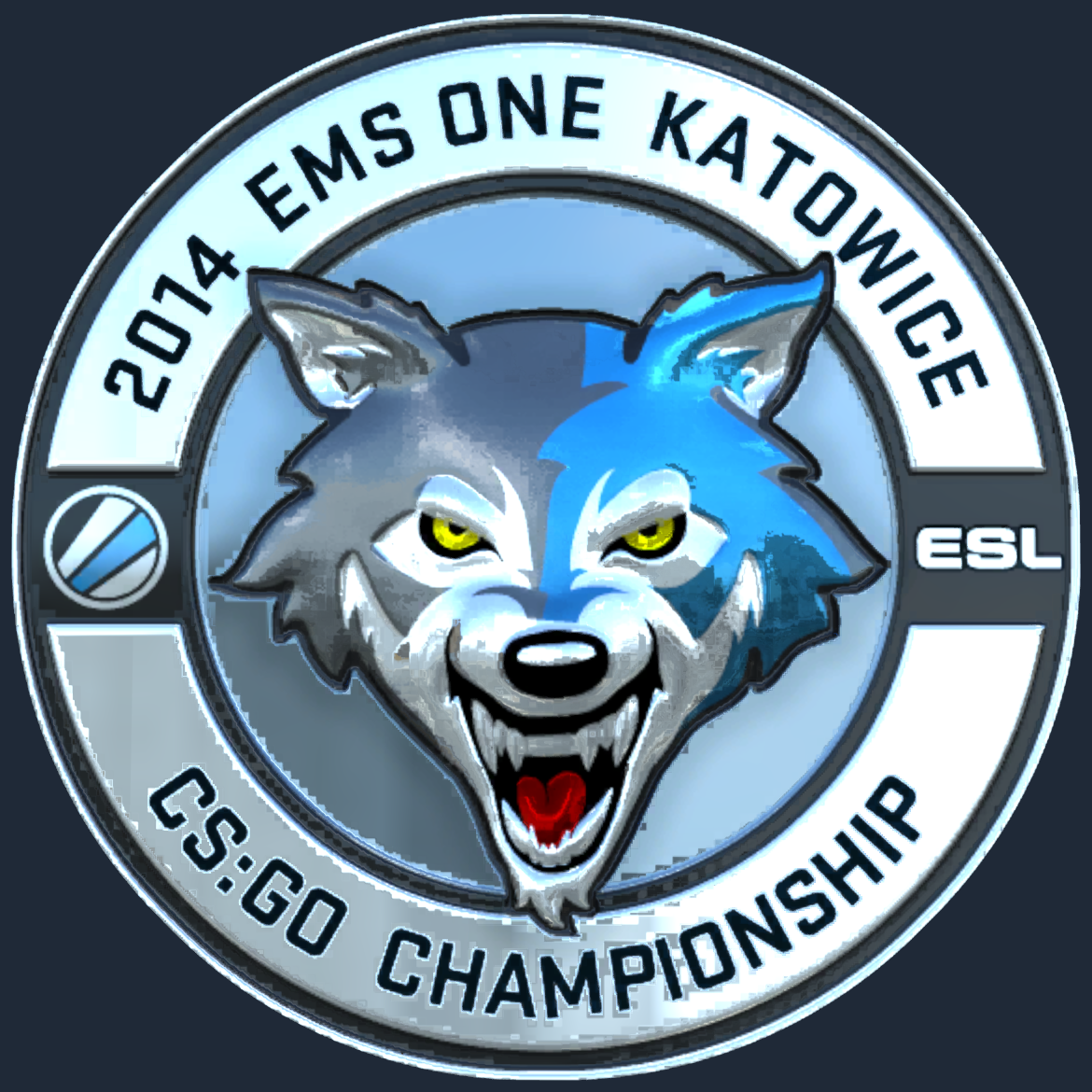 Sticker | ESL Wolf (Foil) | Katowice 2014 Screenshot