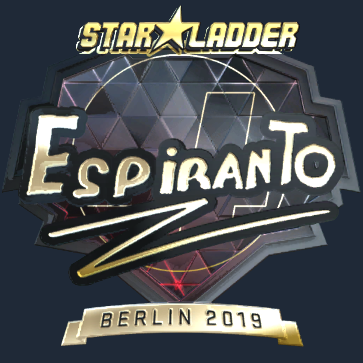 Sticker | EspiranTo (Gold) | Berlin 2019 Screenshot