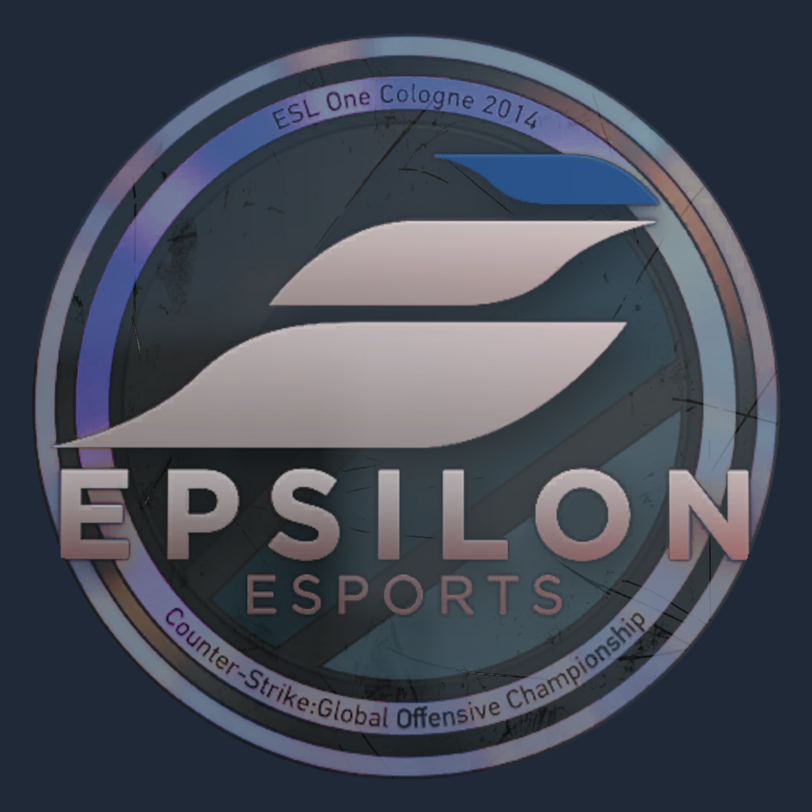Sticker | Epsilon eSports (Holo) | Cologne 2014 Screenshot