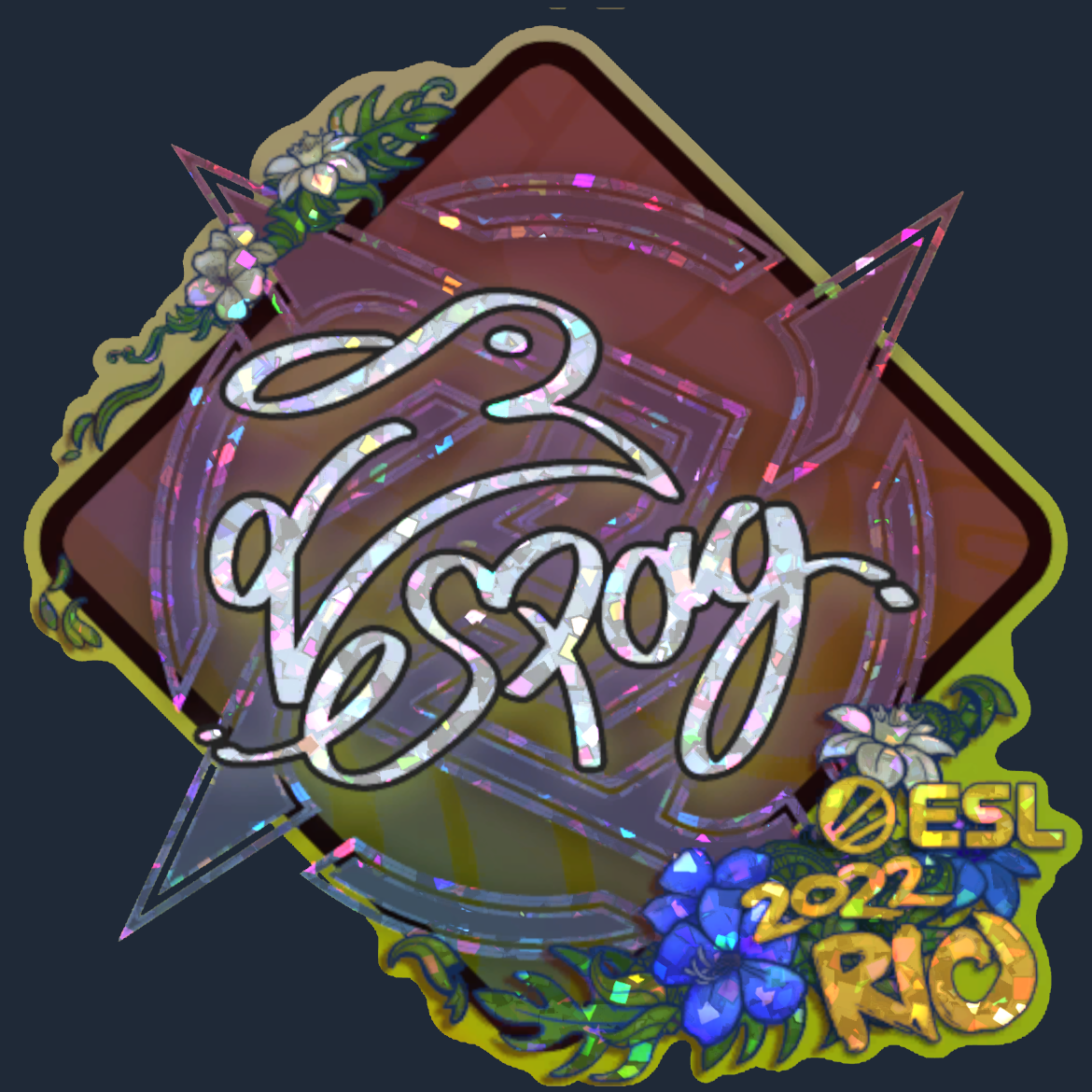 Sticker | es3tag (Glitter) | Rio 2022 Screenshot