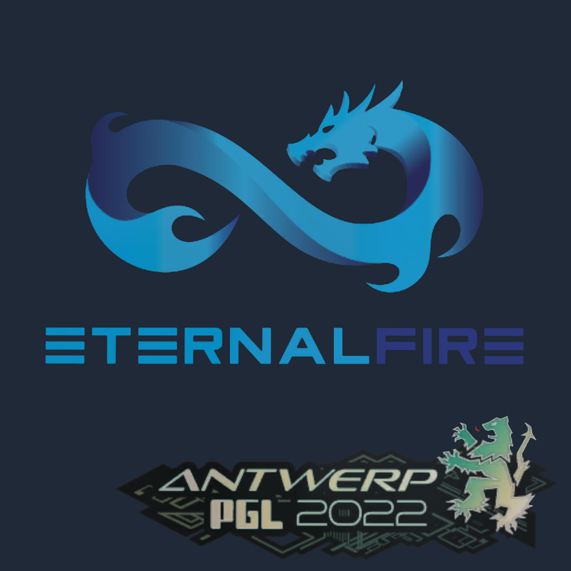 Sticker | Eternal Fire | Antwerp 2022 Screenshot