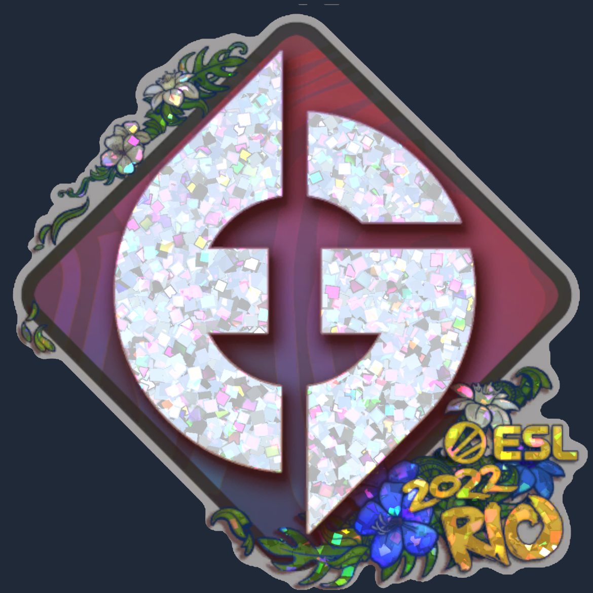 Sticker | Evil Geniuses (Glitter) | Rio 2022 Screenshot
