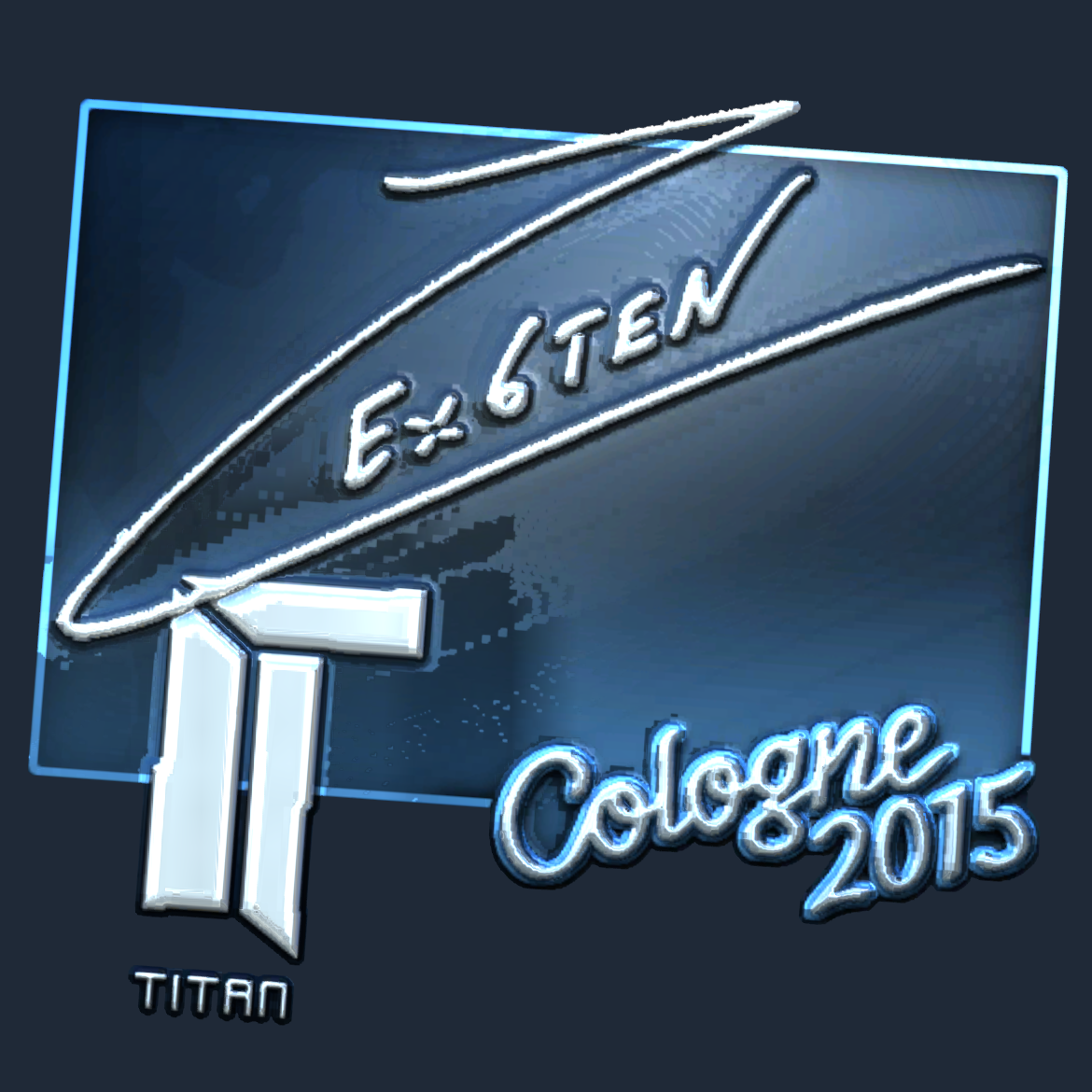 Sticker | Ex6TenZ (Foil) | Cologne 2015 Screenshot