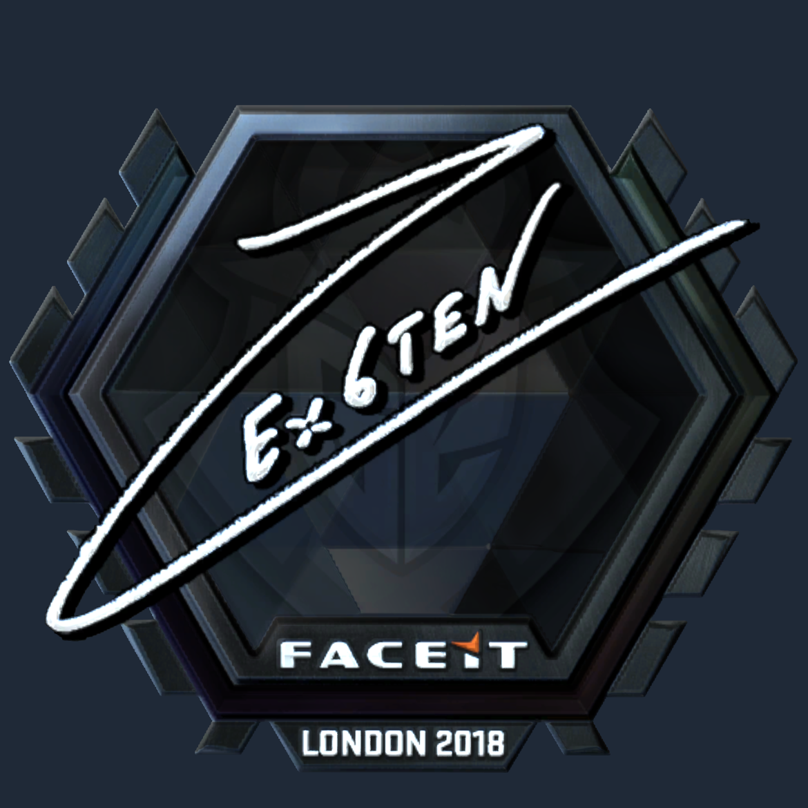 Sticker | Ex6TenZ (Foil) | London 2018 Screenshot