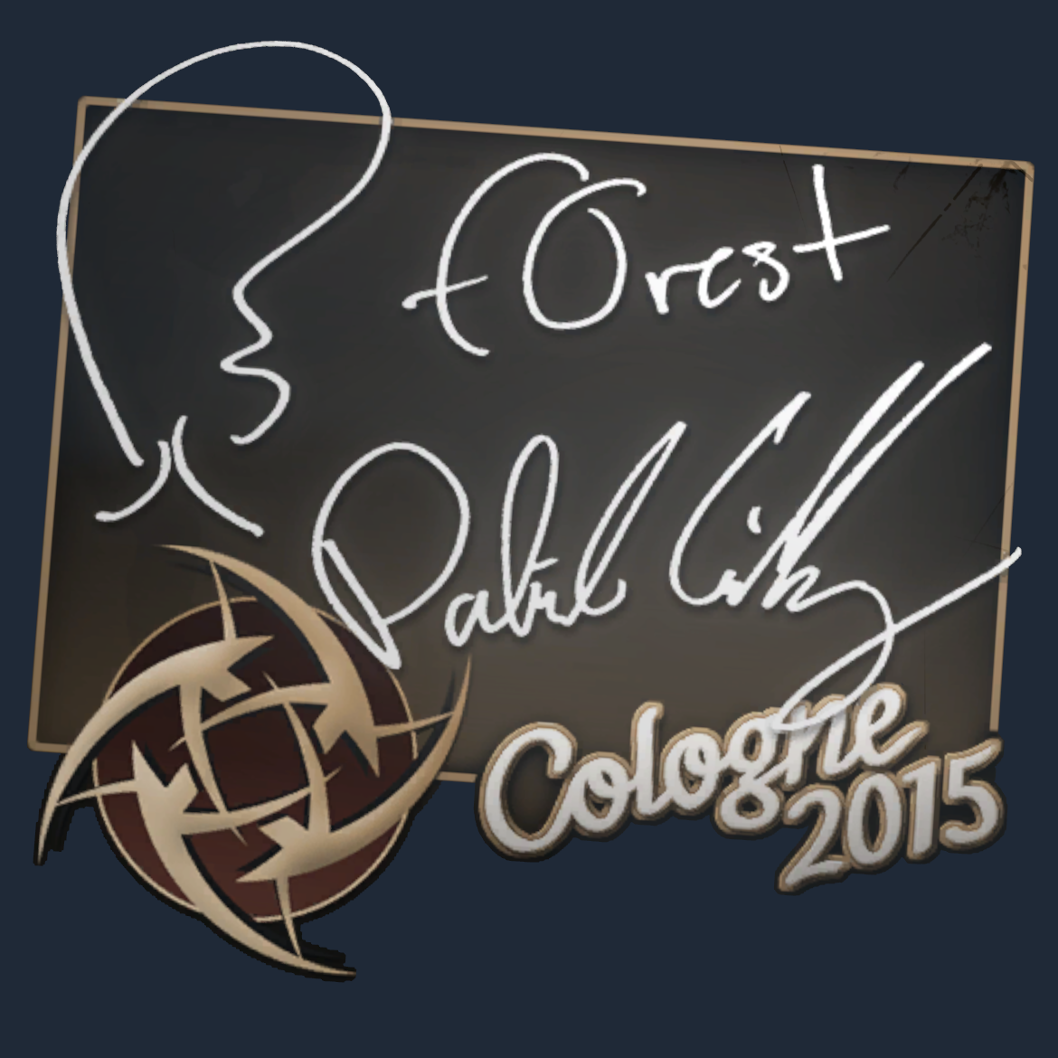 Sticker | f0rest | Cologne 2015 Screenshot
