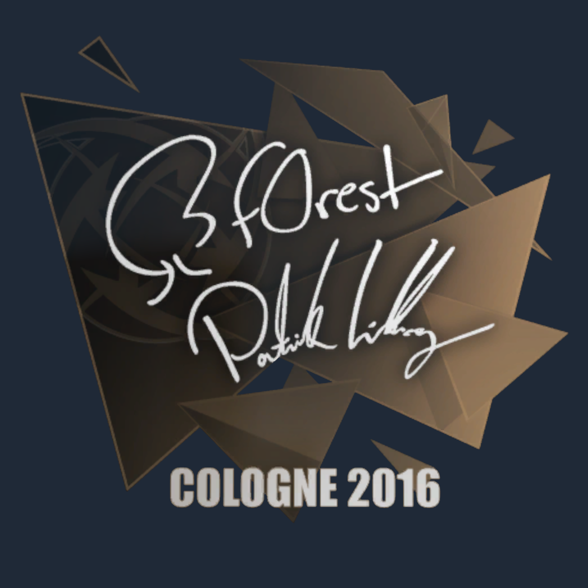 Sticker | f0rest | Cologne 2016 Screenshot
