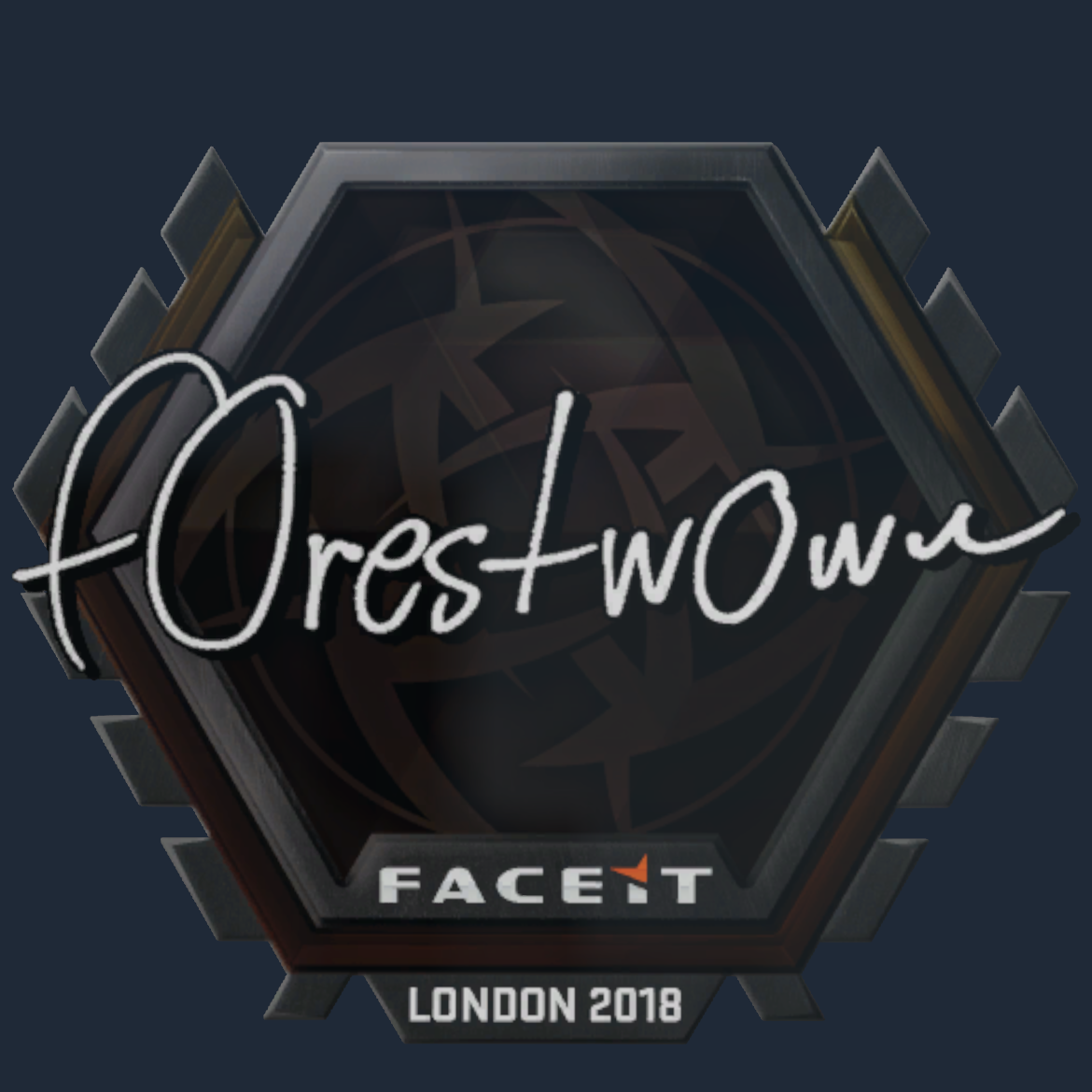 Sticker | f0rest | London 2018 Screenshot