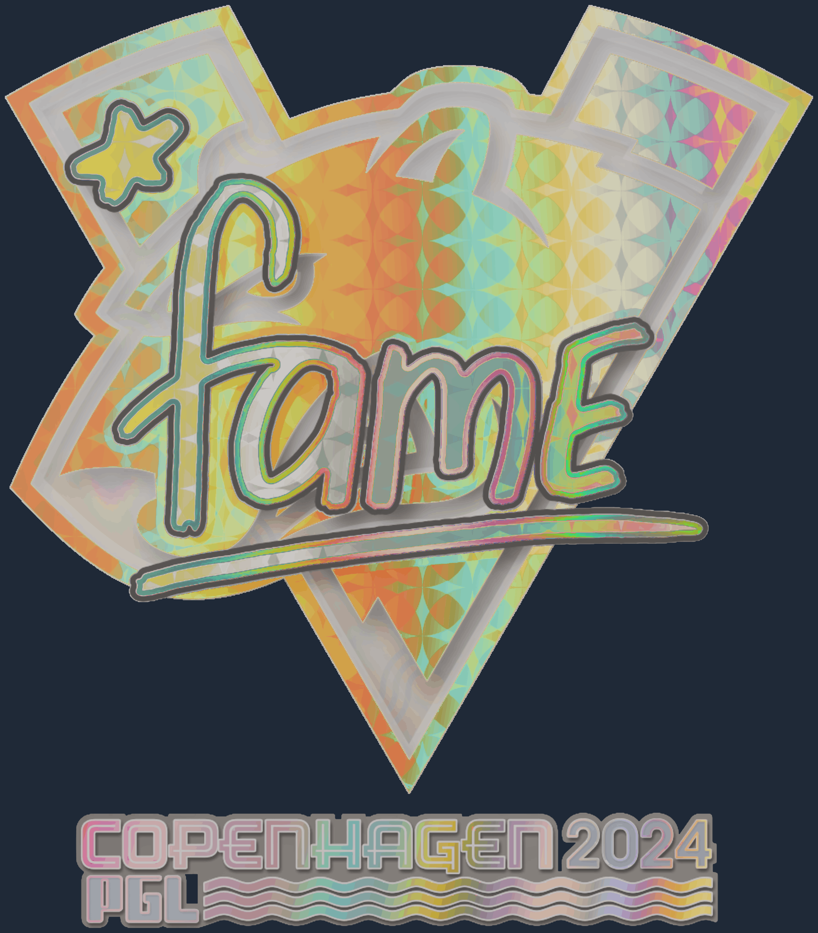 Sticker | fame (Holo) | Copenhagen 2024 Screenshot