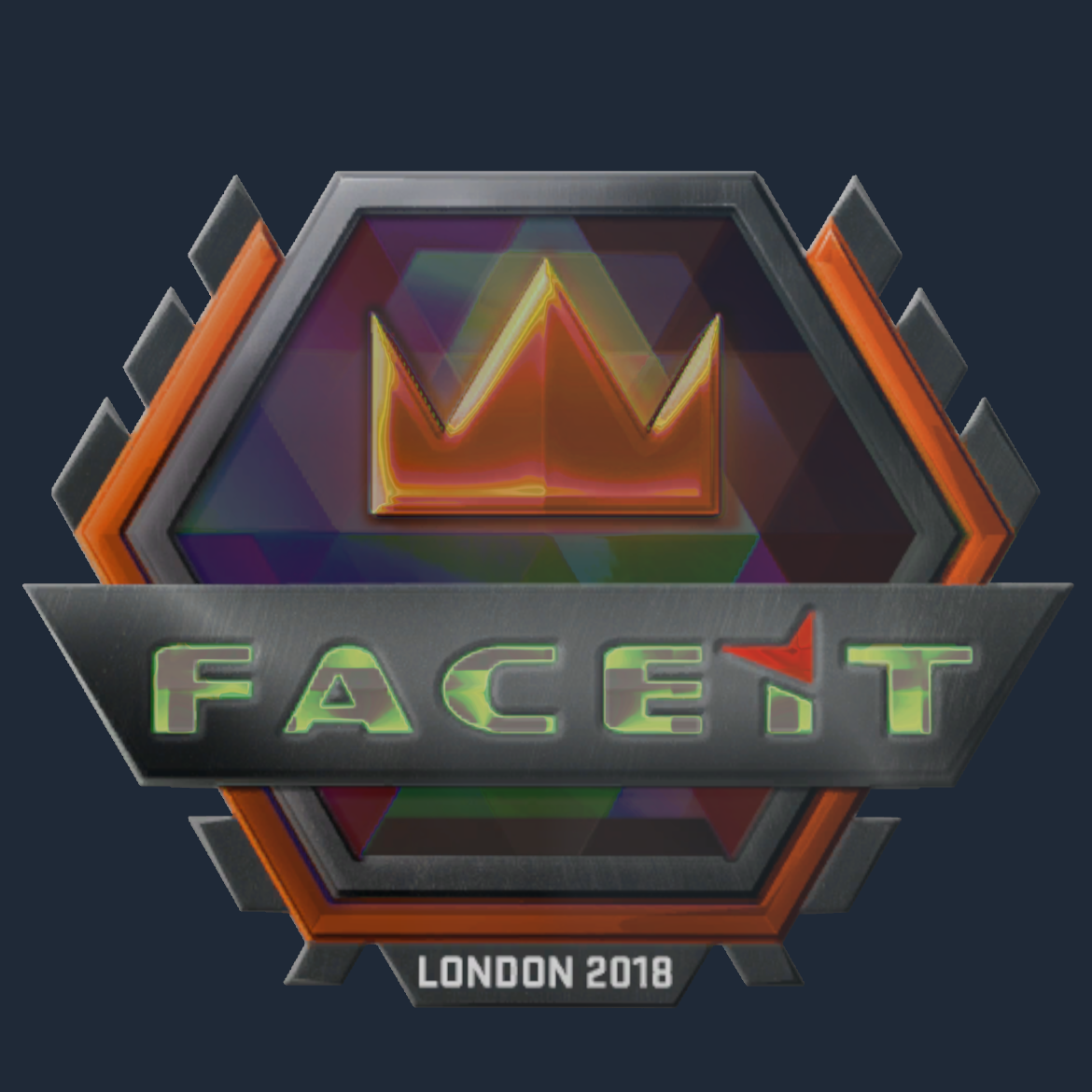 Sticker | FACEIT (Holo) | London 2018 Screenshot