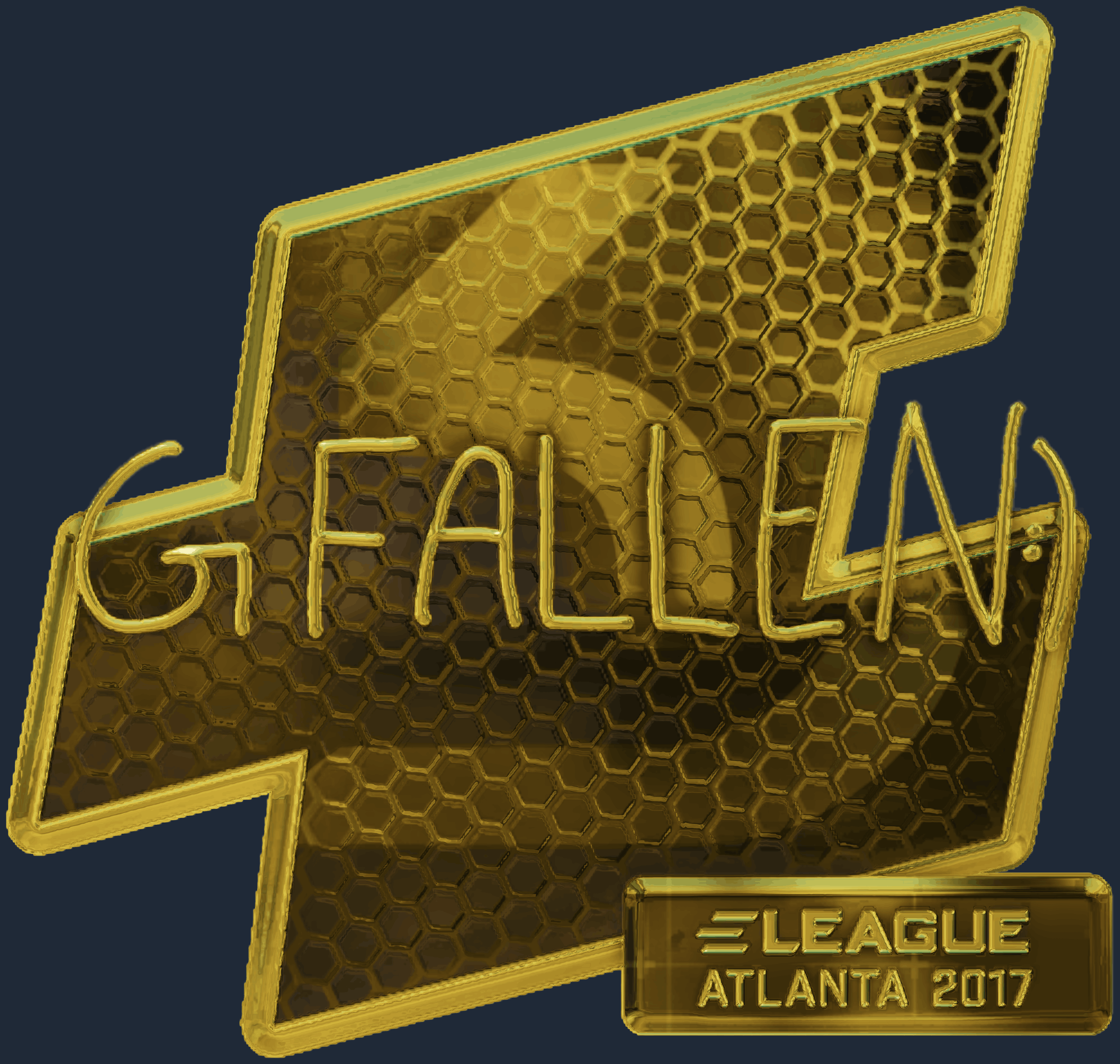 Sticker | FalleN (Gold) | Atlanta 2017 Screenshot