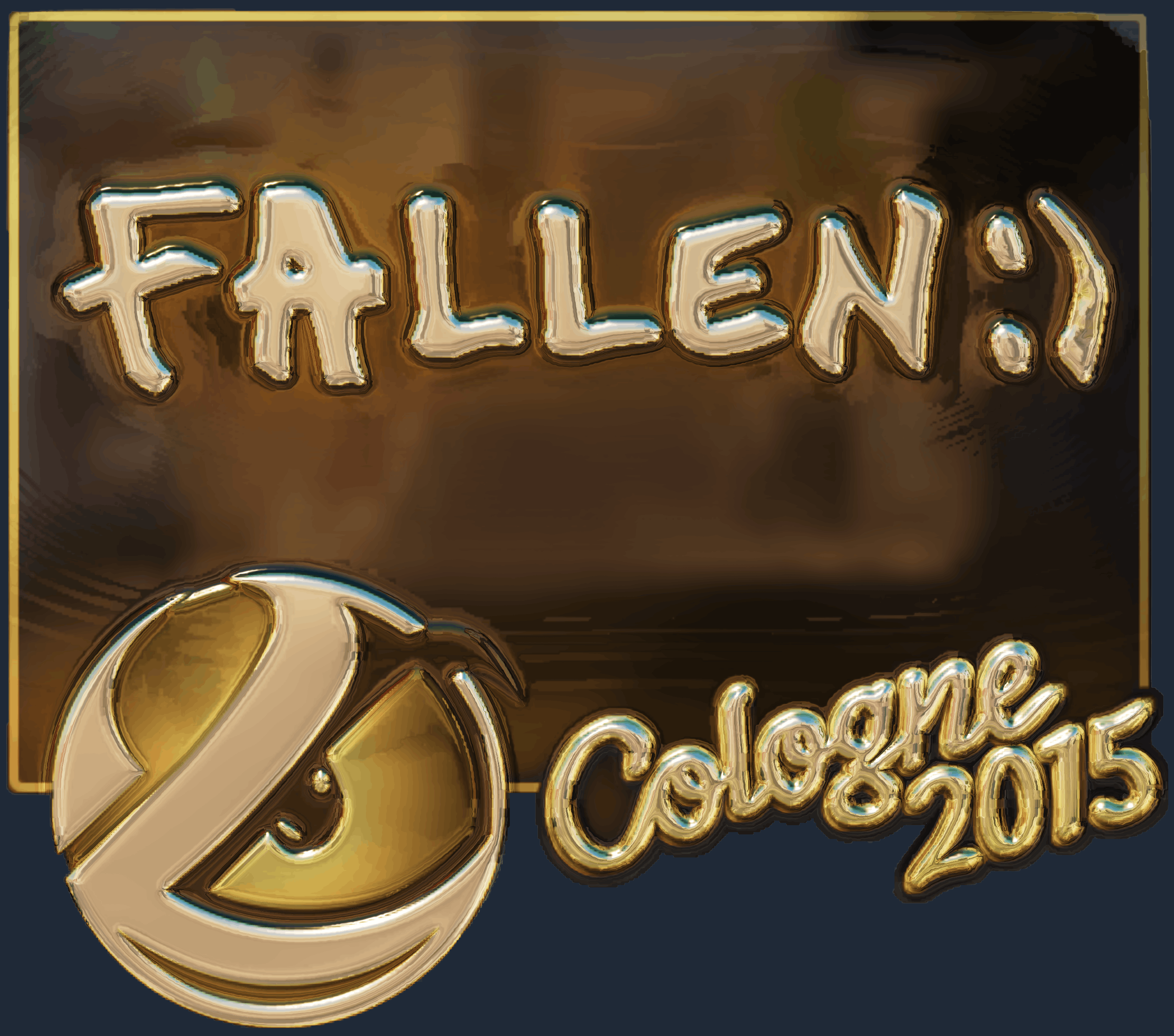 Sticker | FalleN (Gold) | Cologne 2015 Screenshot