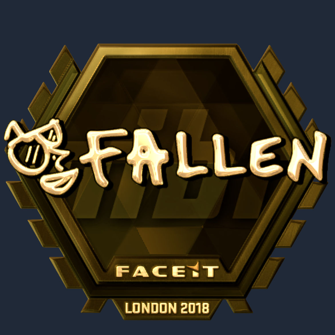 Sticker | FalleN (Gold) | London 2018 Screenshot