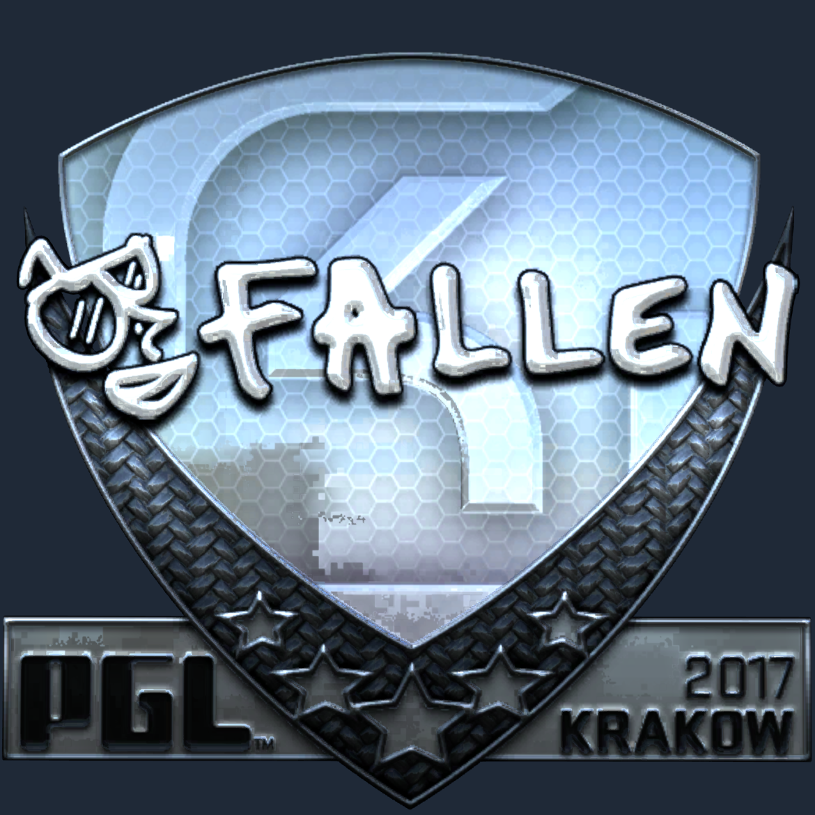 Sticker | FalleN (Foil) | Krakow 2017 Screenshot
