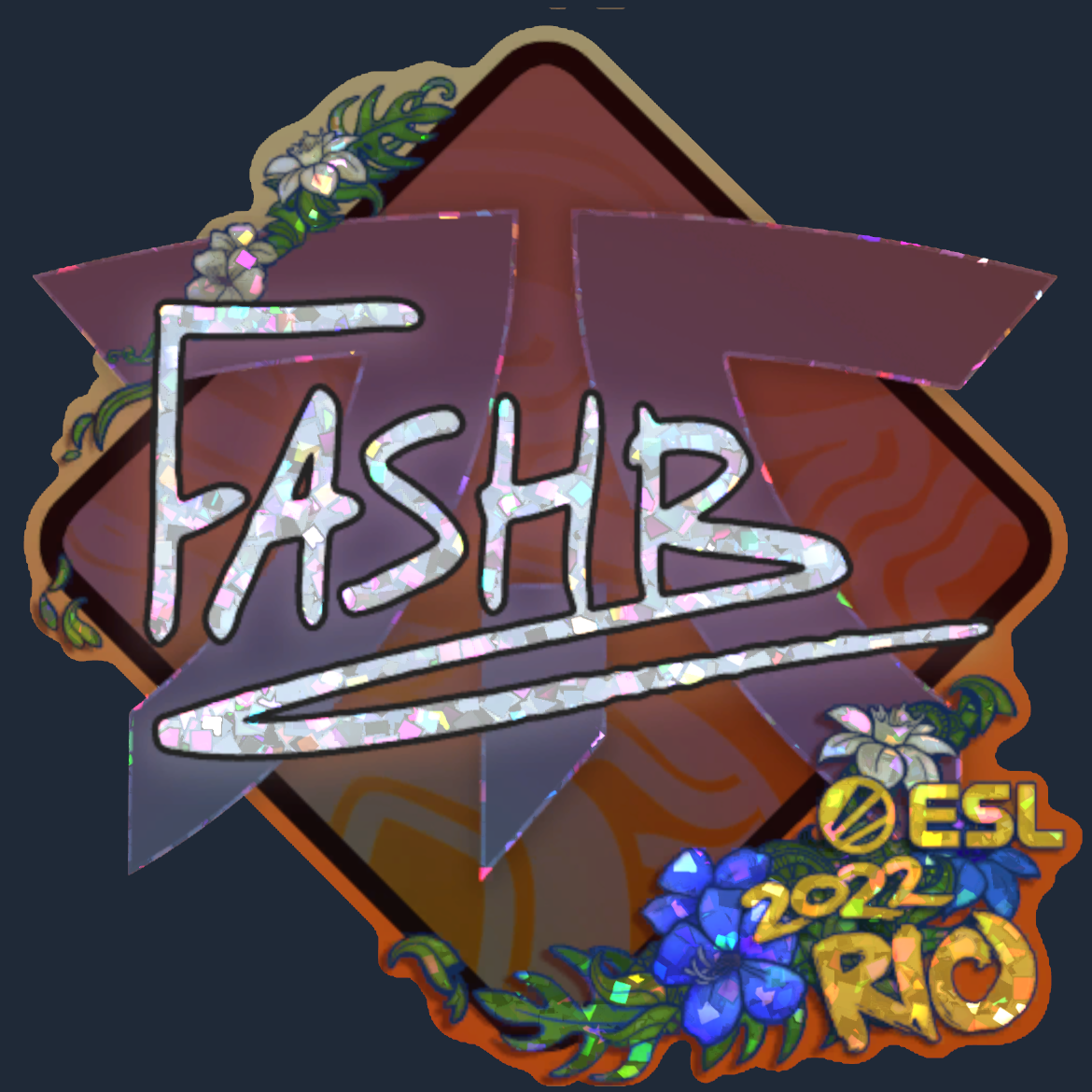 Sticker | FASHR (Glitter) | Rio 2022 Screenshot