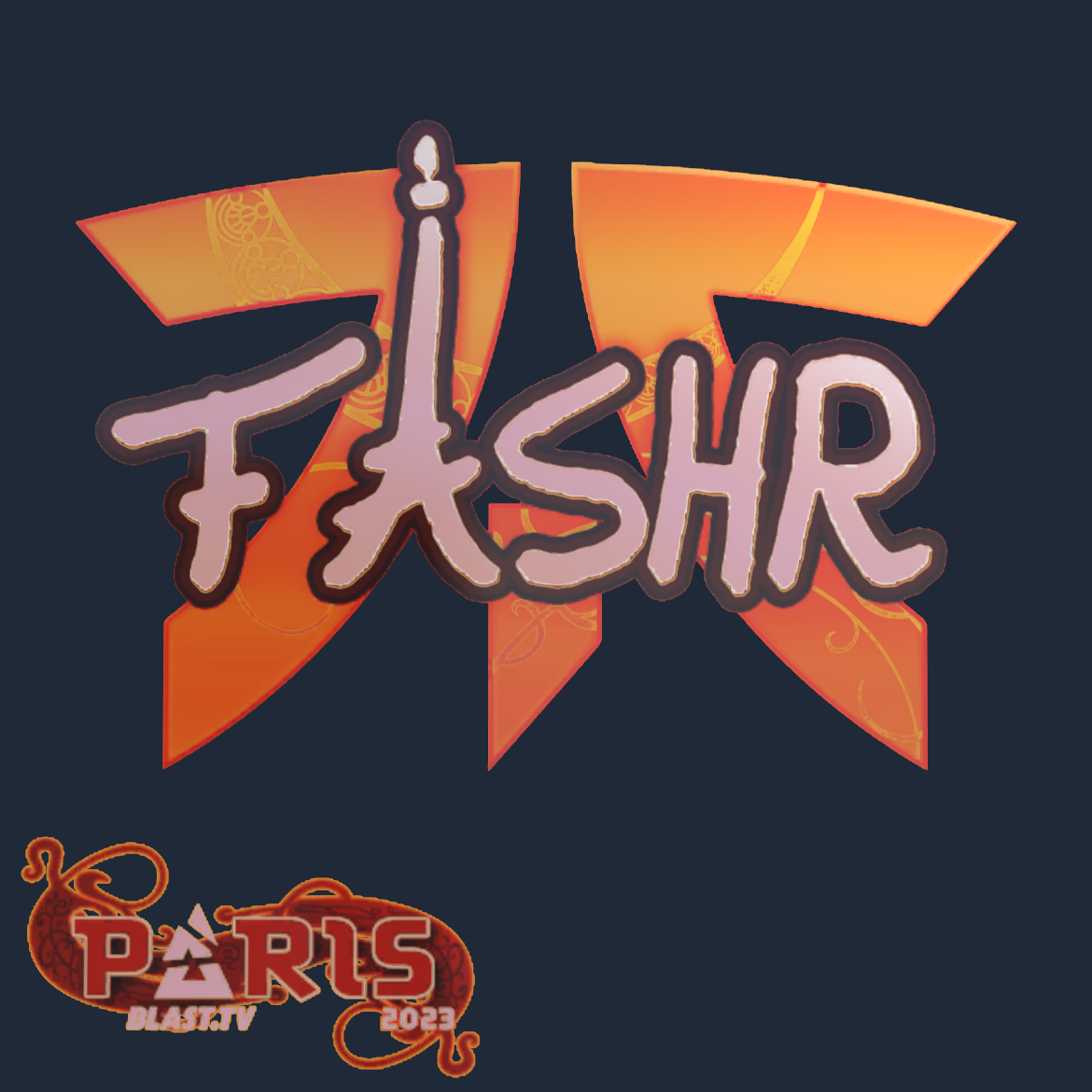 Sticker | FASHR (Holo) | Paris 2023 Screenshot