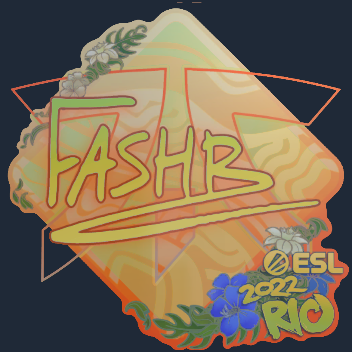 Sticker | FASHR (Holo) | Rio 2022 Screenshot