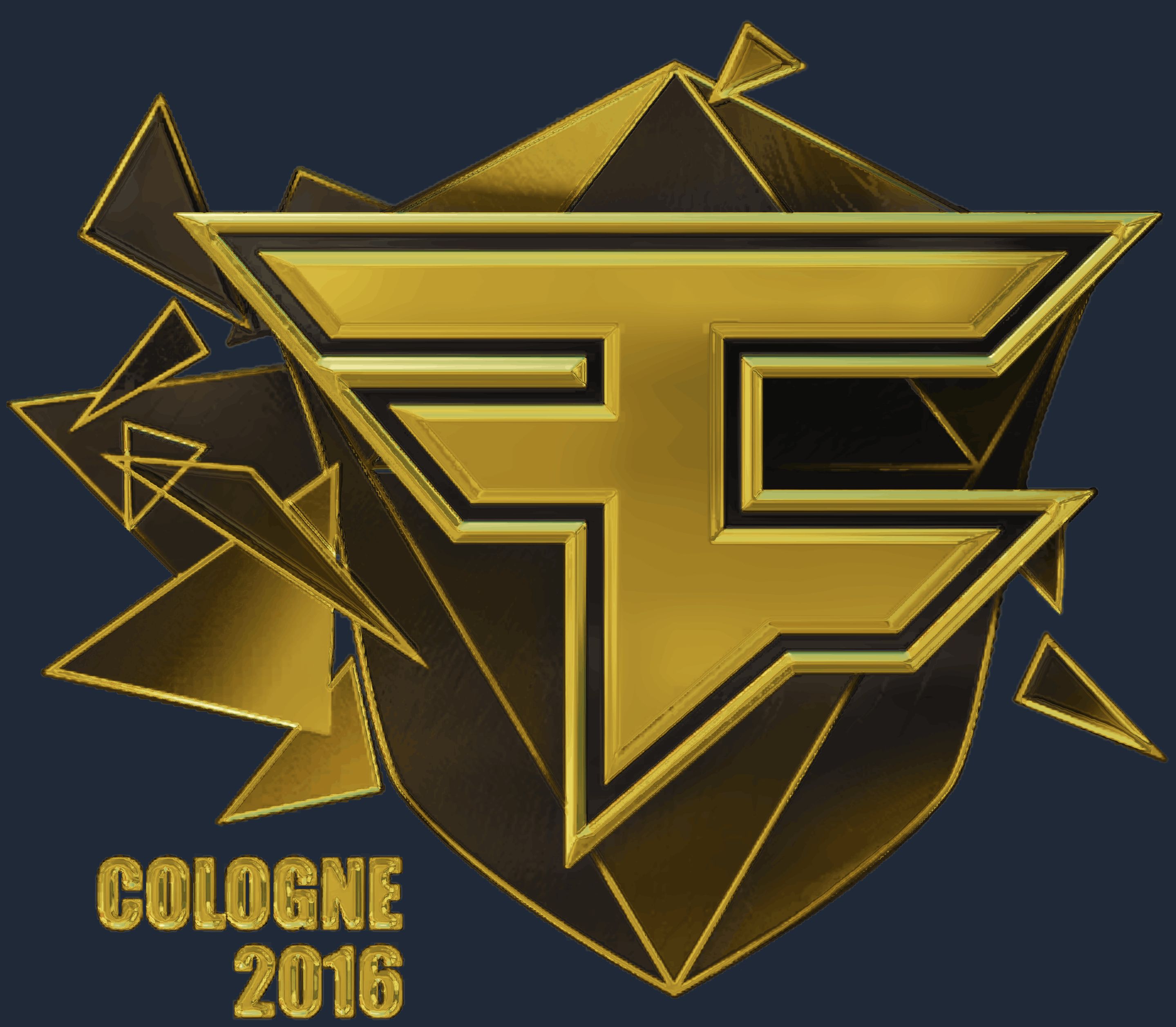 Sticker | FaZe Clan (Gold) | Cologne 2016 Screenshot