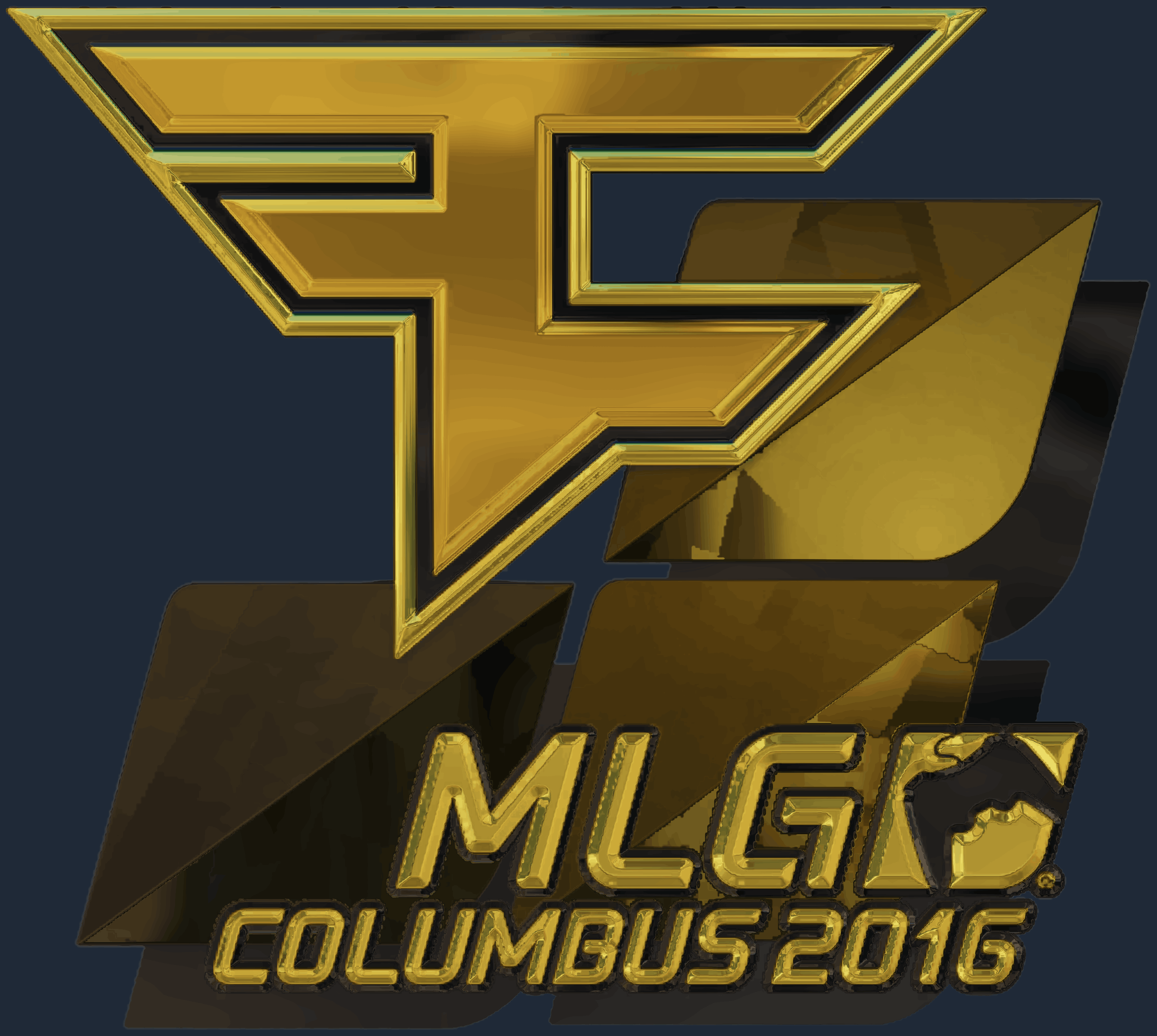 Sticker | FaZe Clan (Gold) | MLG Columbus 2016 Screenshot