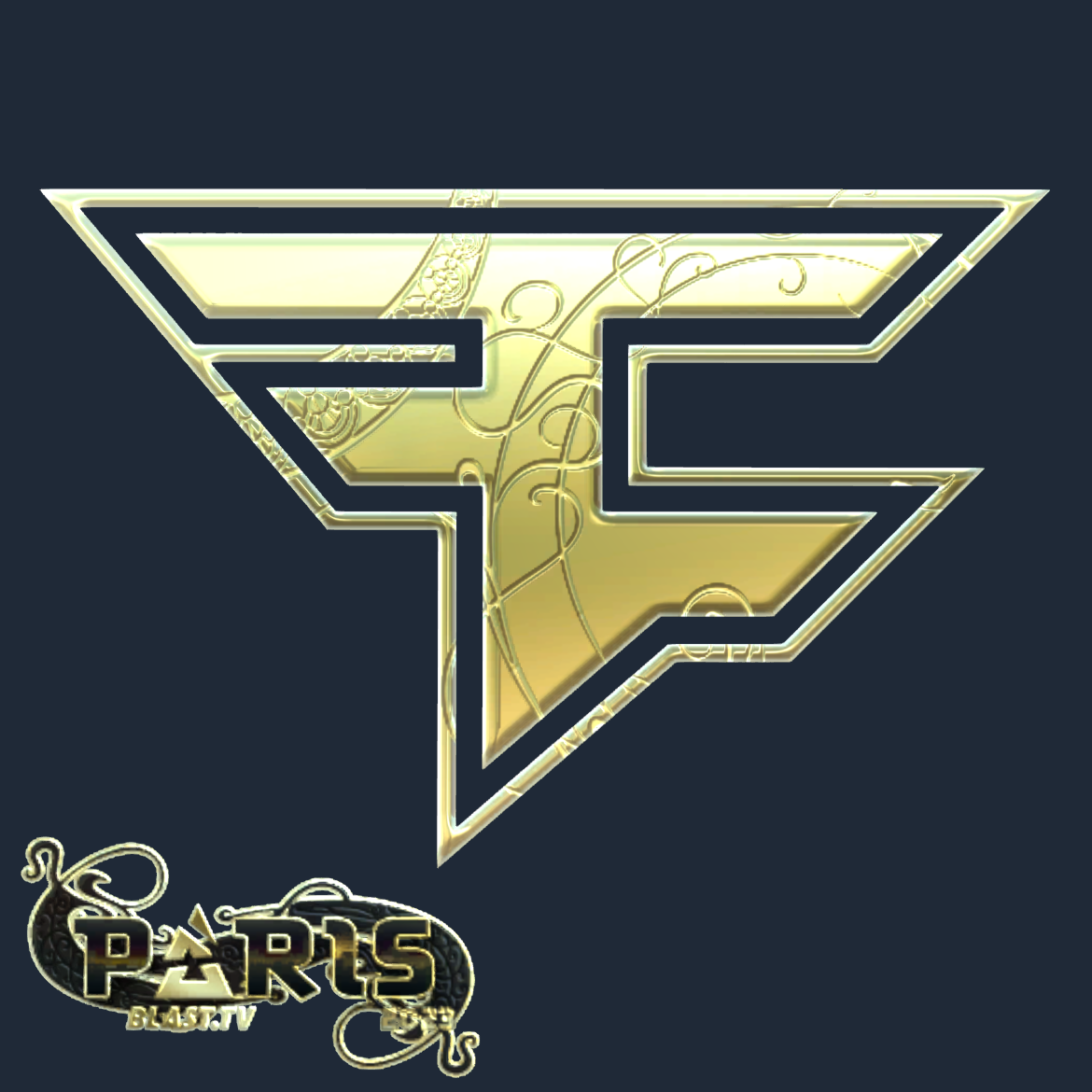 Sticker | FaZe Clan (Gold) | Paris 2023 Screenshot