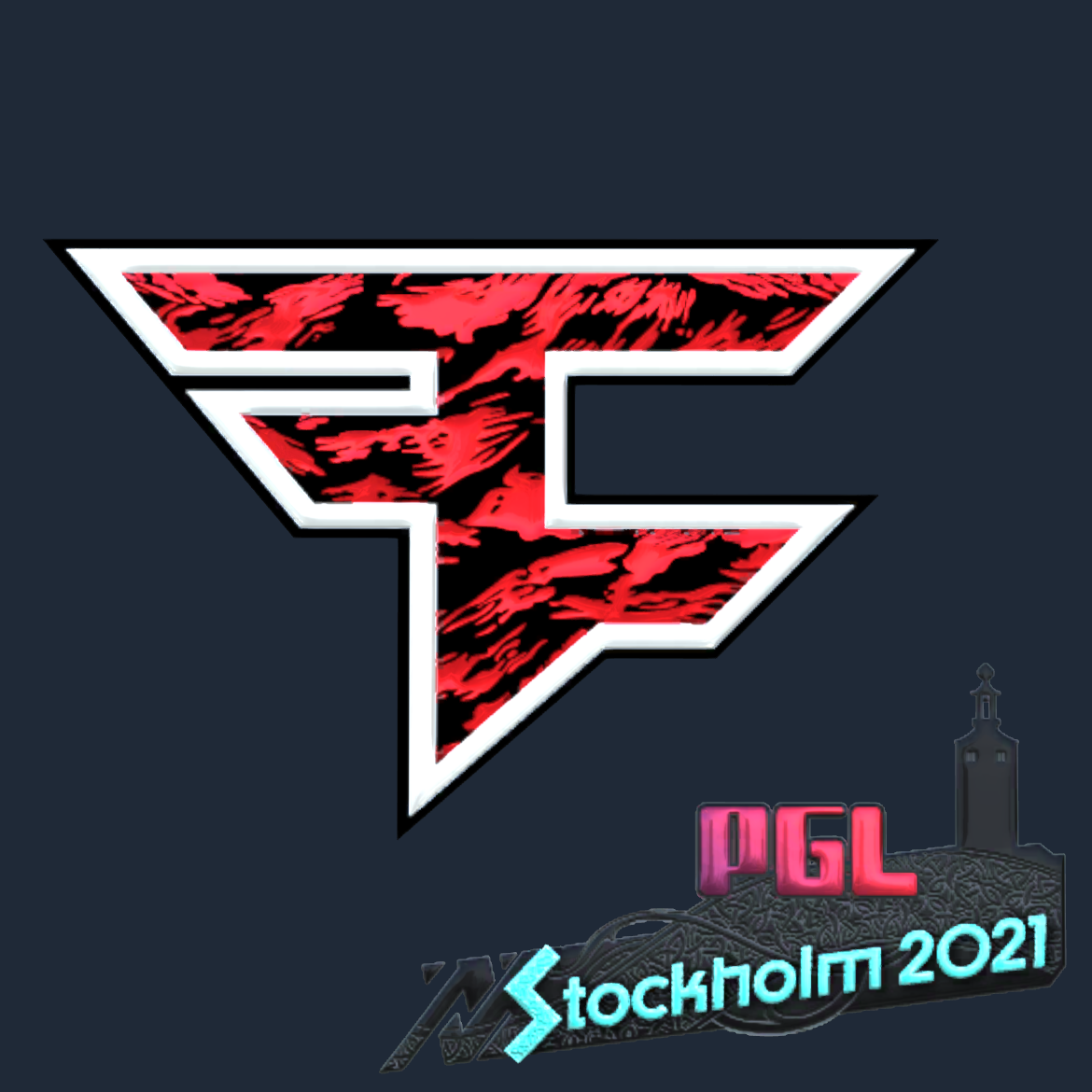 Sticker | FaZe Clan (Foil) | Stockholm 2021 Screenshot