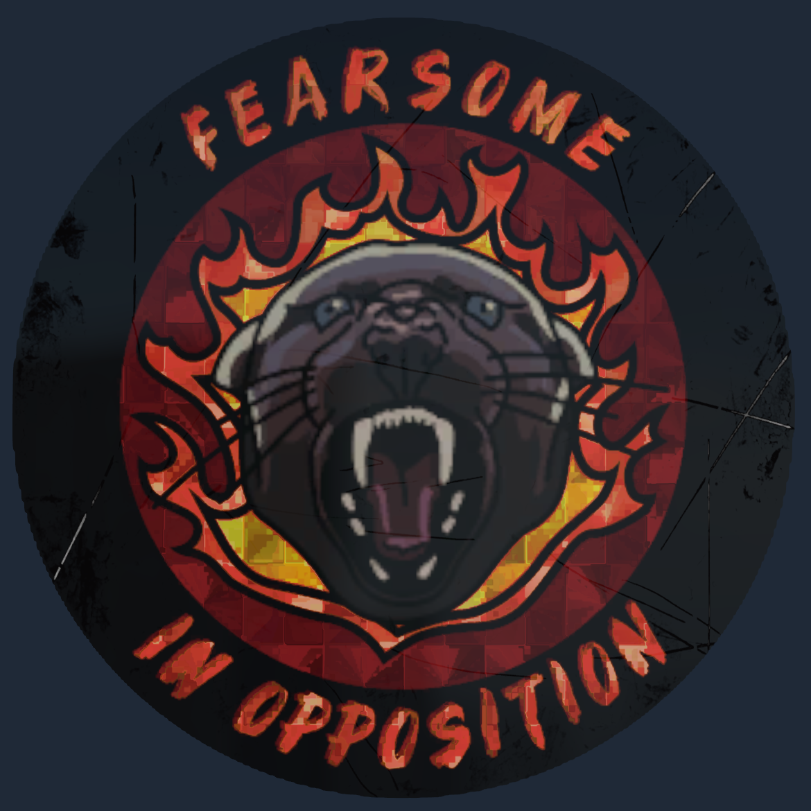 Sticker | Fearsome (Holo) Screenshot
