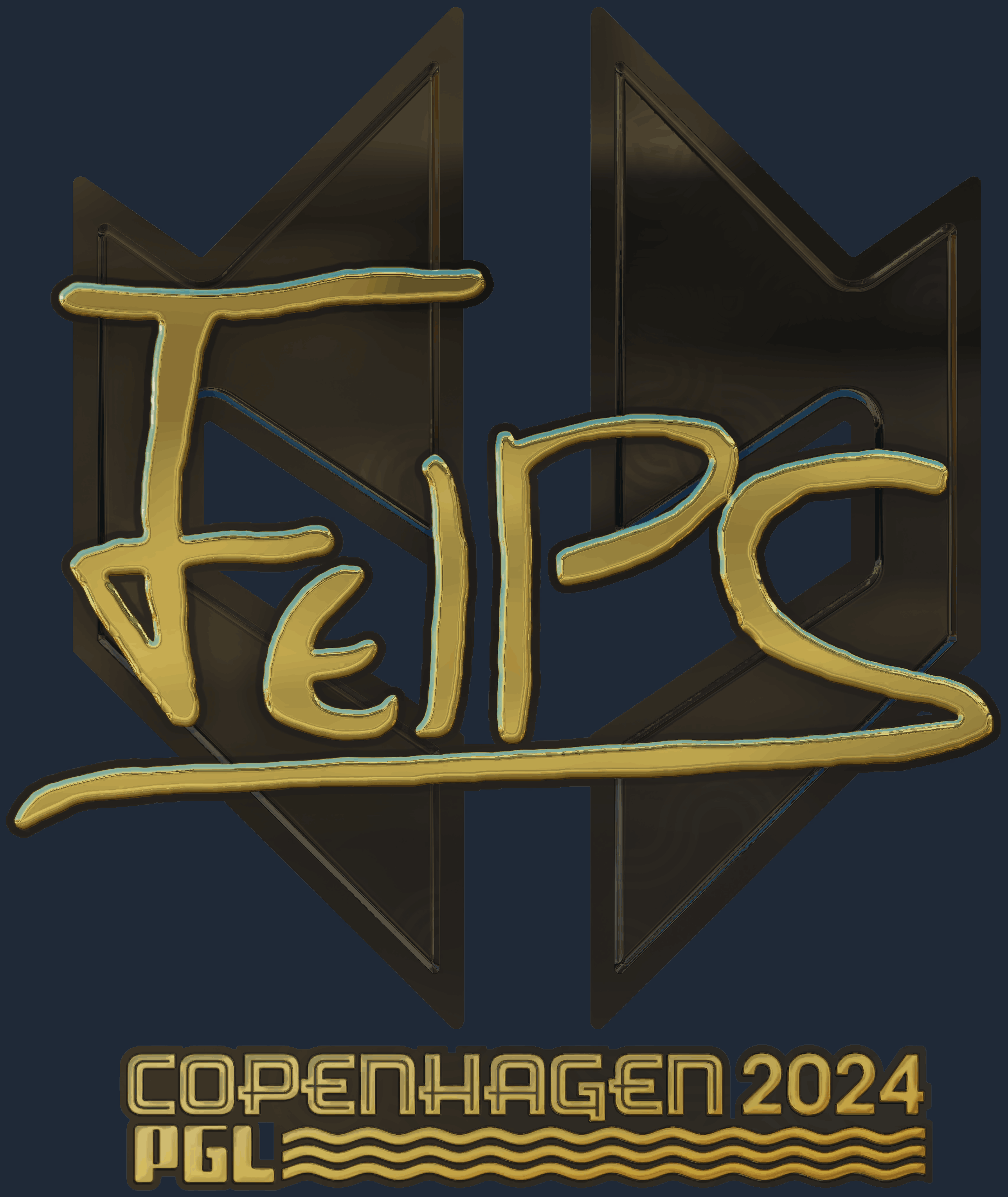 Sticker | felps (Gold) | Copenhagen 2024 Screenshot