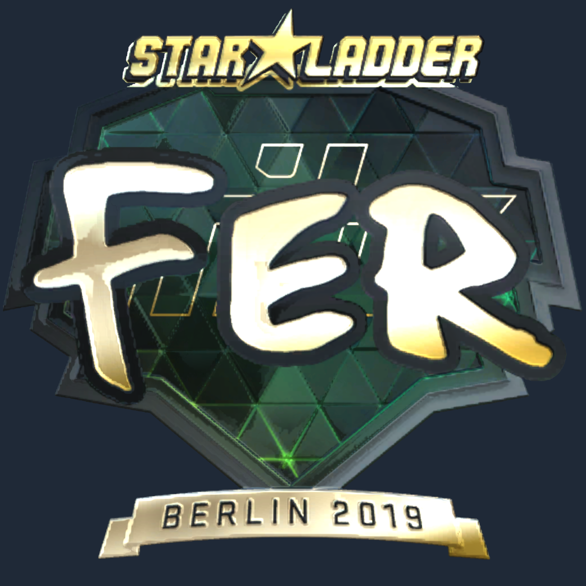 Sticker | fer (Gold) | Berlin 2019 Screenshot