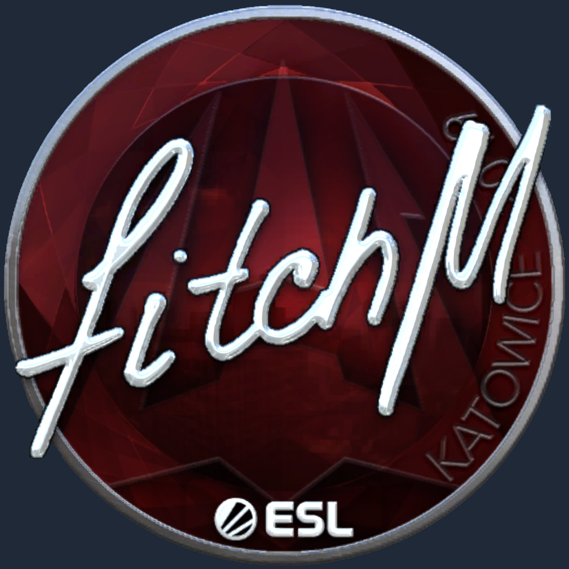 Sticker | fitch (Foil) | Katowice 2019 Screenshot