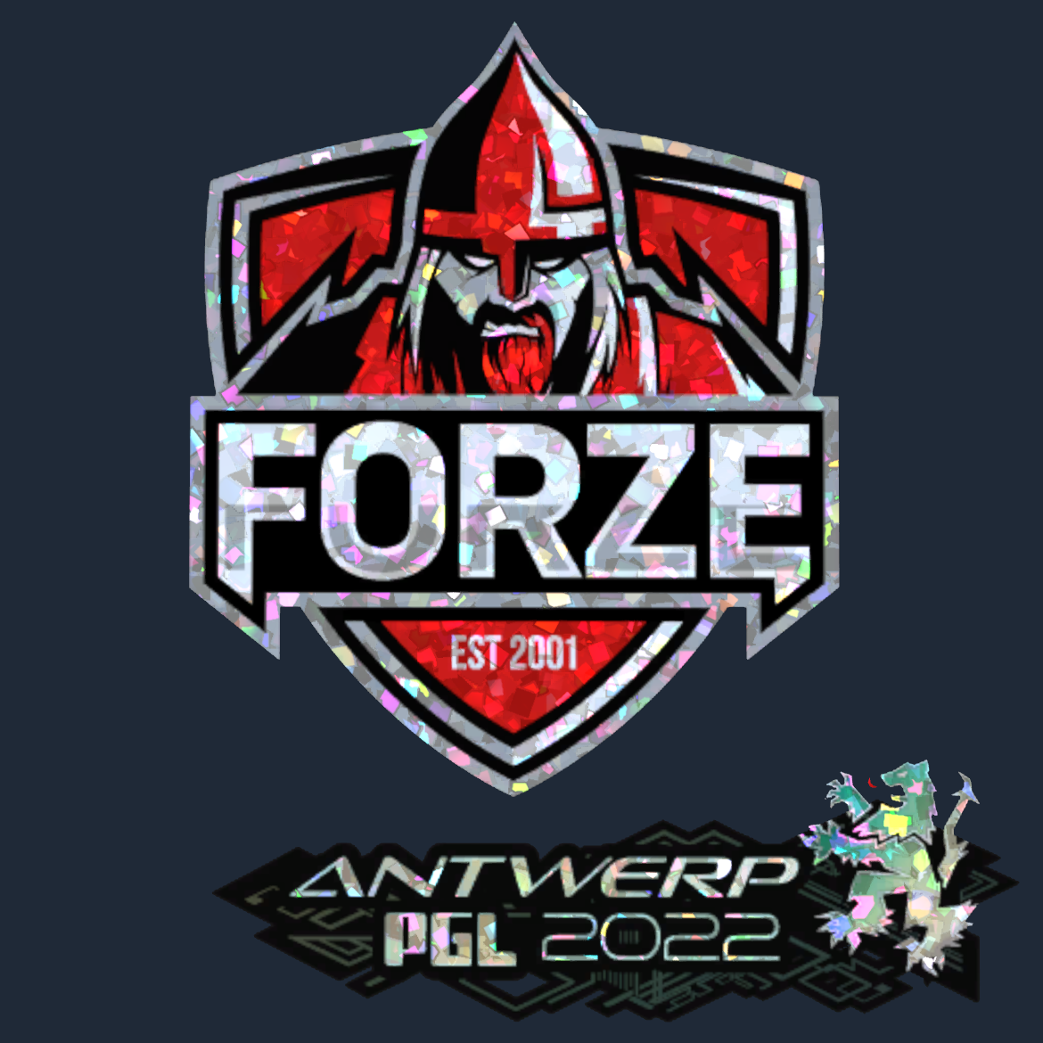 Sticker | forZe eSports (Glitter) | Antwerp 2022 Screenshot